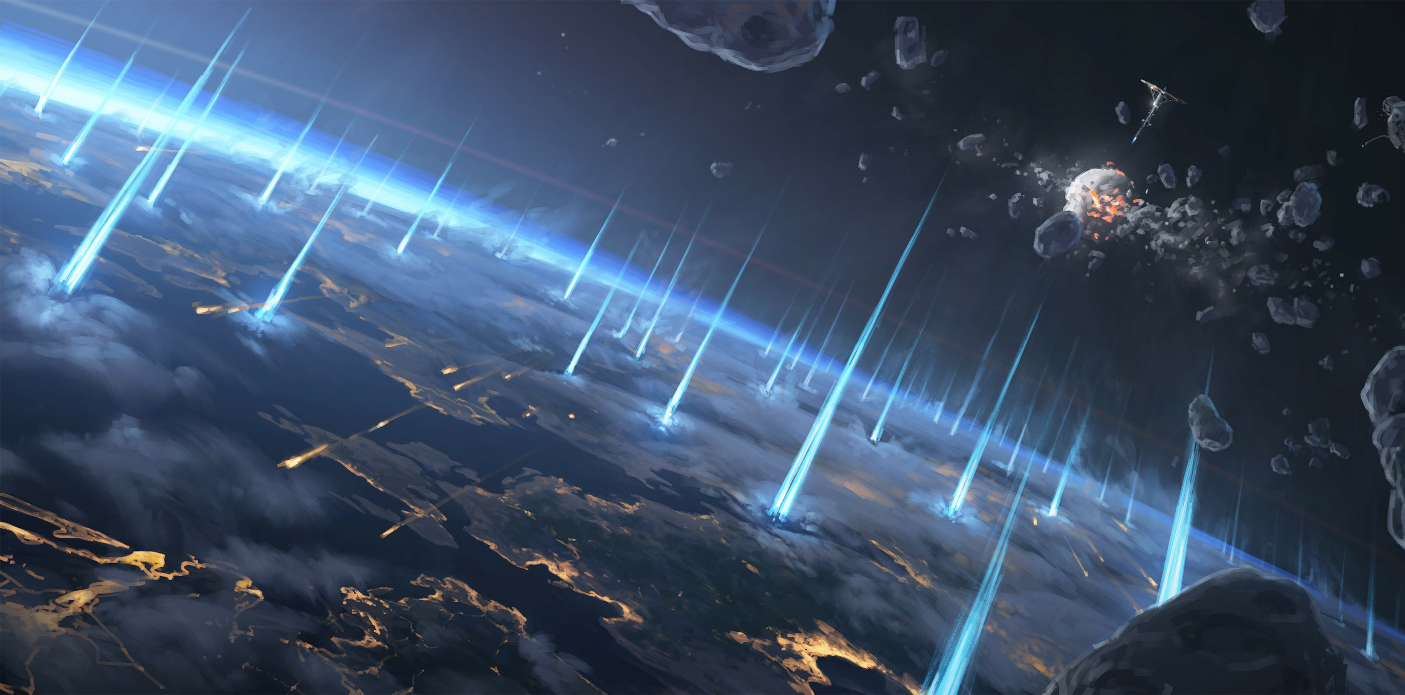 Download Movie The Wandering Earth 2 HD Wallpaper by YuCong Tang