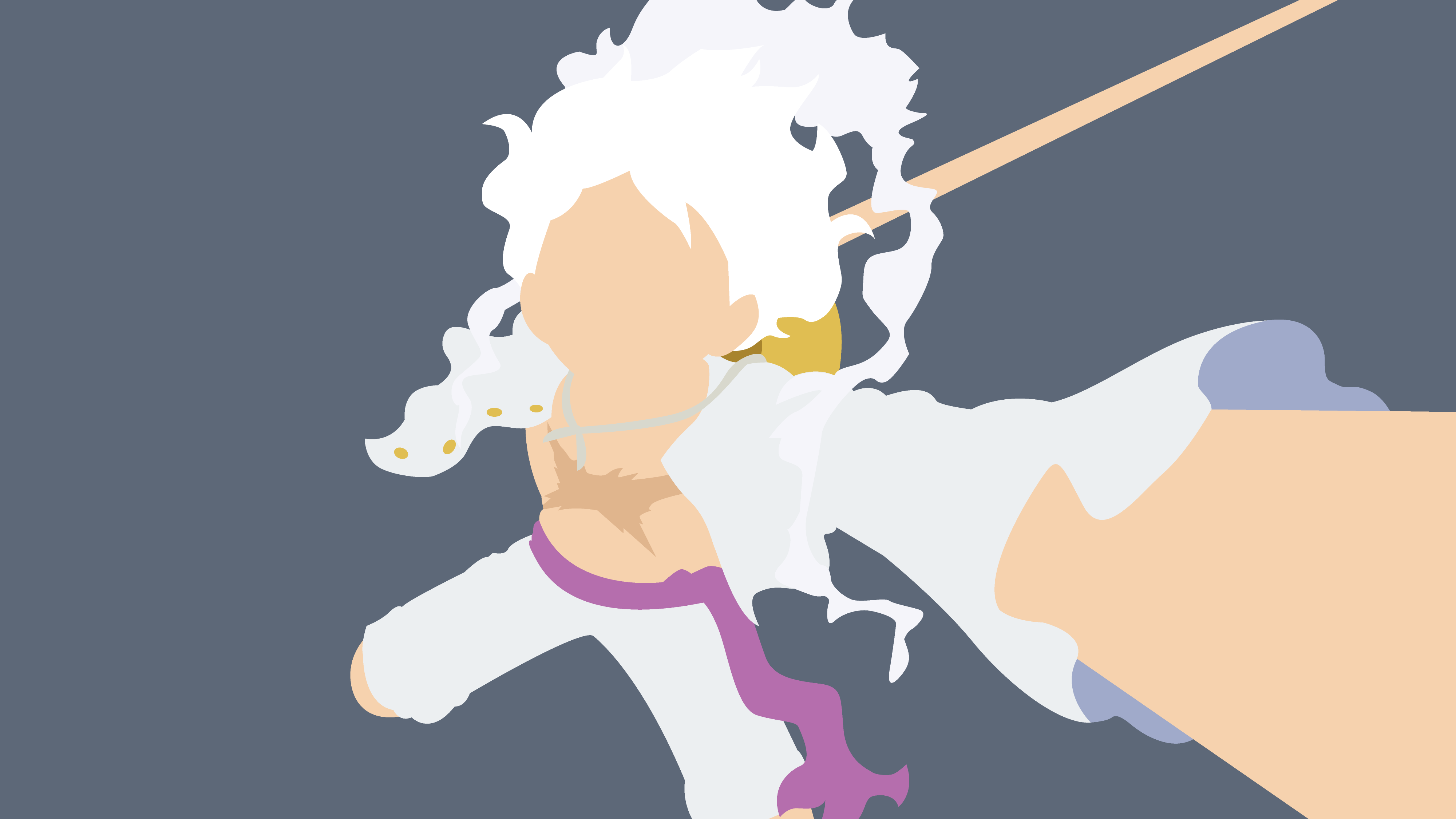 Download Monkey D. Luffy Gear 5 (One Piece) Anime One Piece 4k Ultra HD