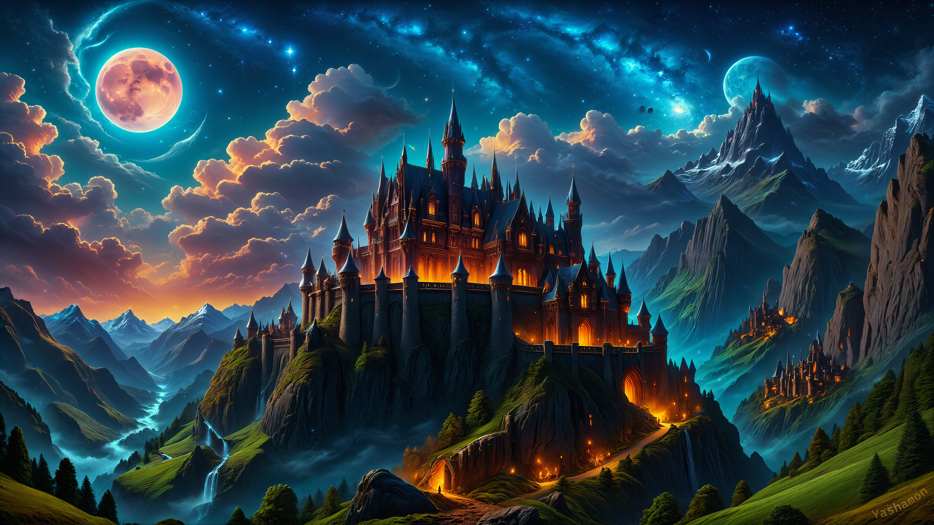 Fantasy Castle Wallpaper 4k - Infoupdate.org