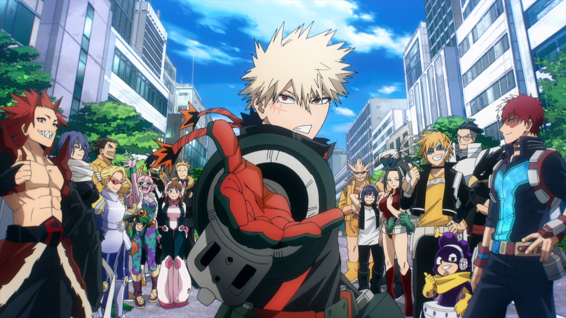 My Hero Academia Hd Wallpaper Class 1a Showcase 1920x1080