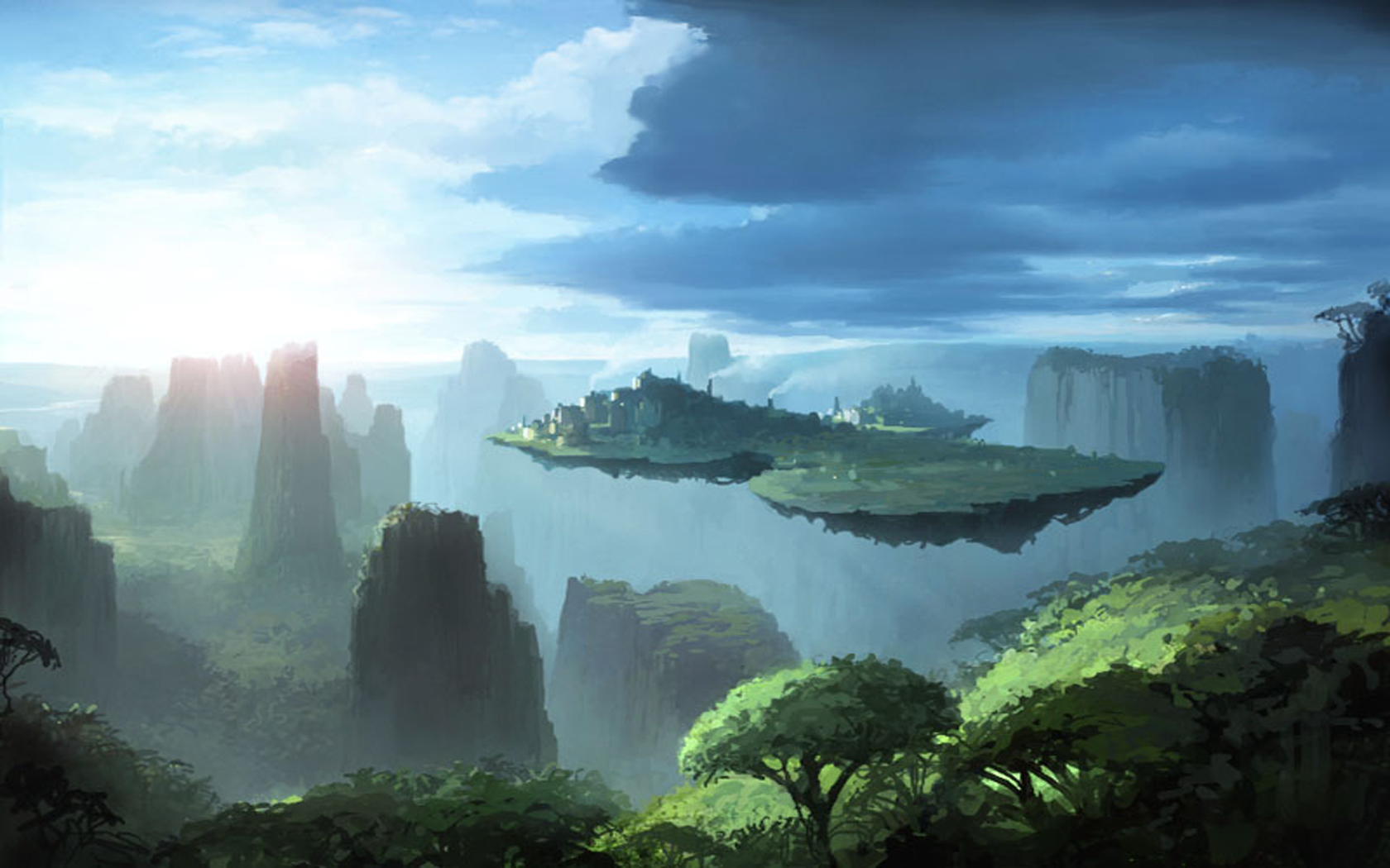 Landschaft Wallpaper and Hintergrund 1680x1050 ID303614