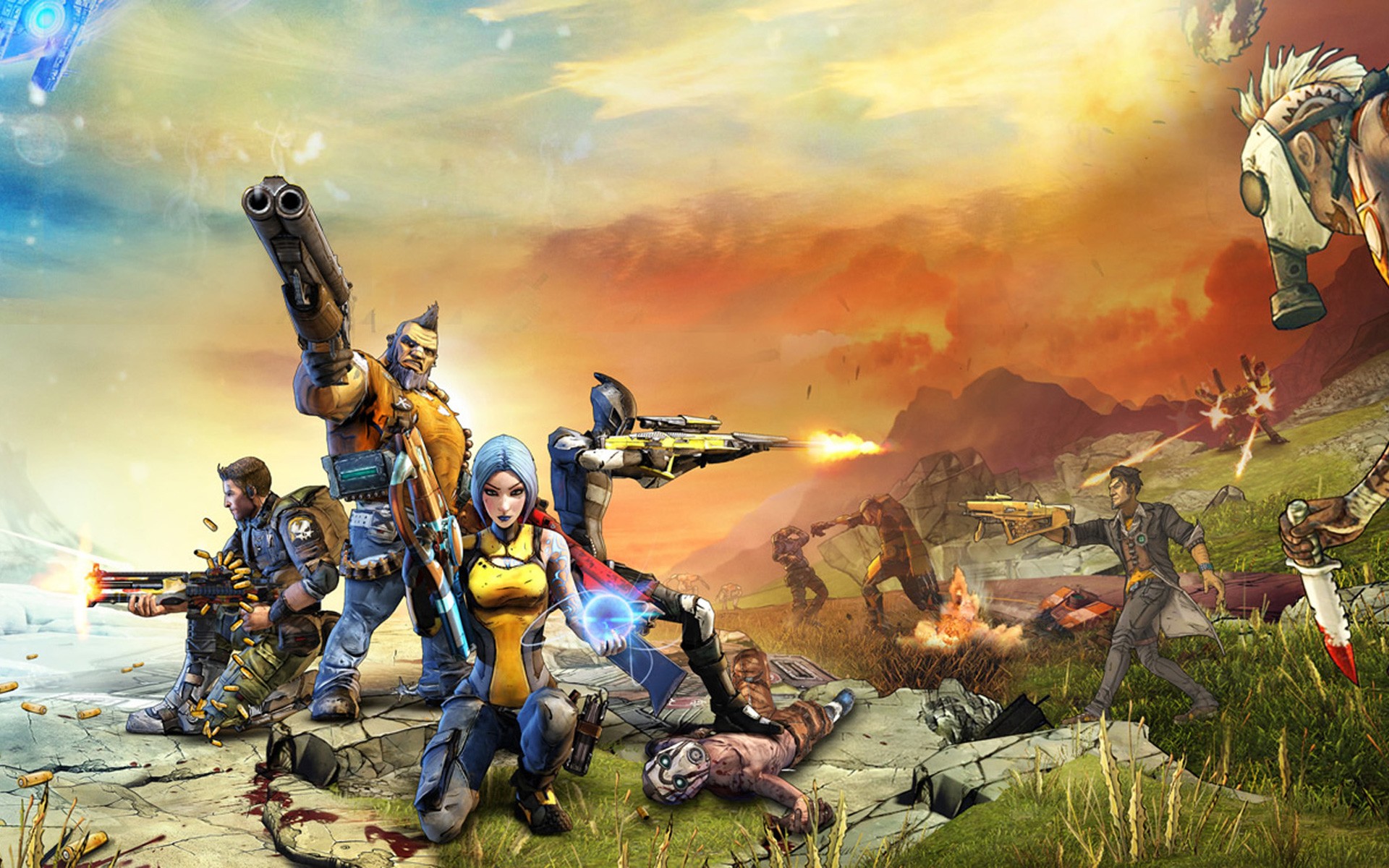 Borderlands 2 HD Wallpaper Epic Battle