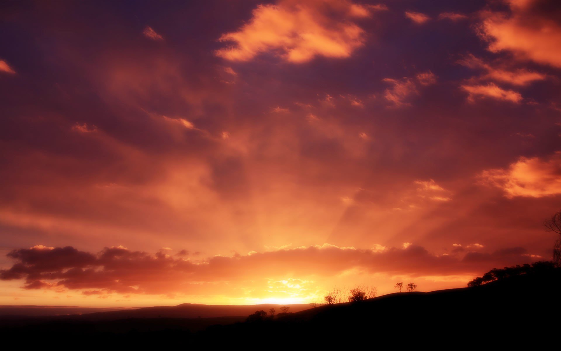 Atardecer Fondo de pantalla HD Fondo de Escritorio 1920x1200 ID314213 Wallpaper Abyss