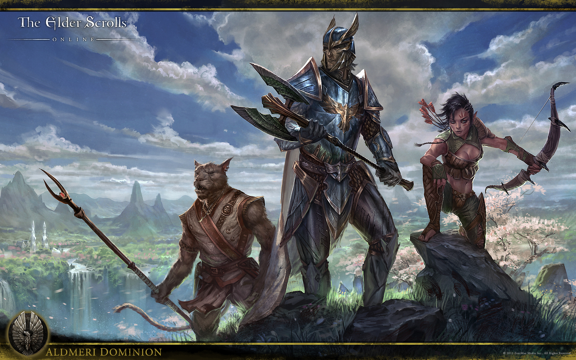 The Elder Scrolls Online Full HD Wallpaper and Background Image