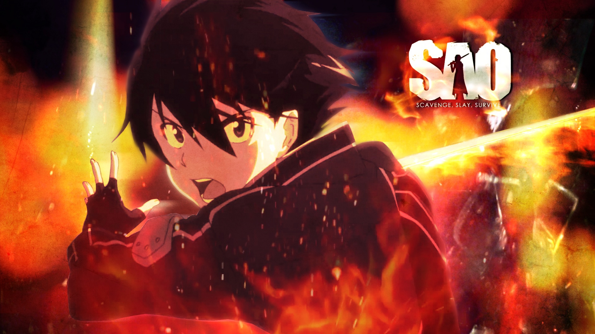 Download Kirito (Sword Art Online) Anime Sword Art Online HD Wallpaper
