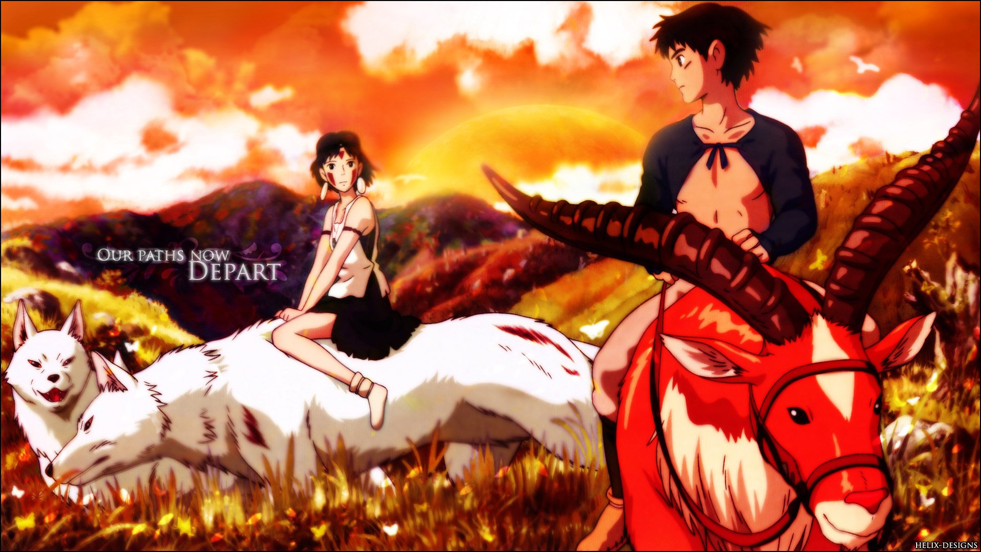 Princess Mononoke HD Wallpaper Background Image 1920x1080