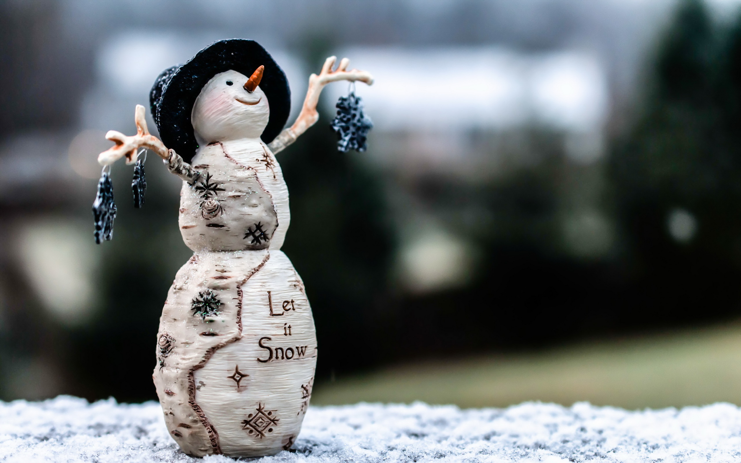 Snowman HD Wallpaper