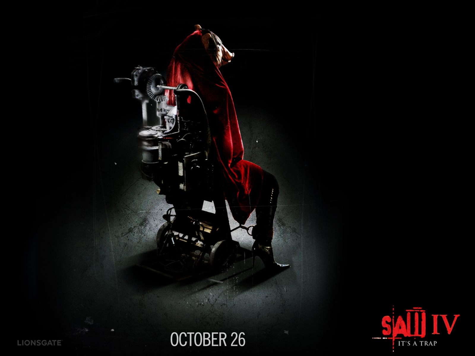 Download Horror Movie Saw IV Wallpaper
