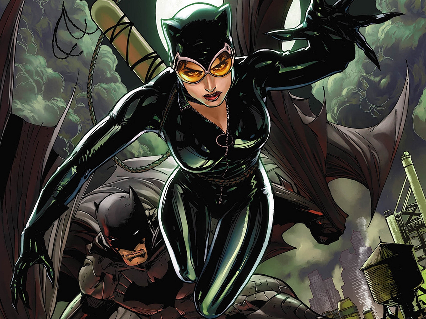 Download Comic Catwoman Wallpaper