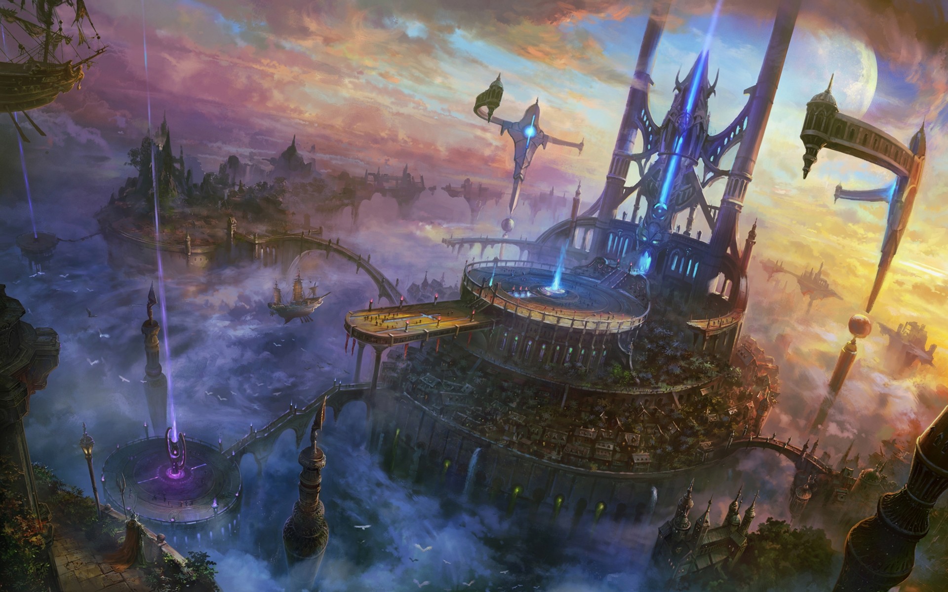 Cloud City of Atlas by Shuxing Li