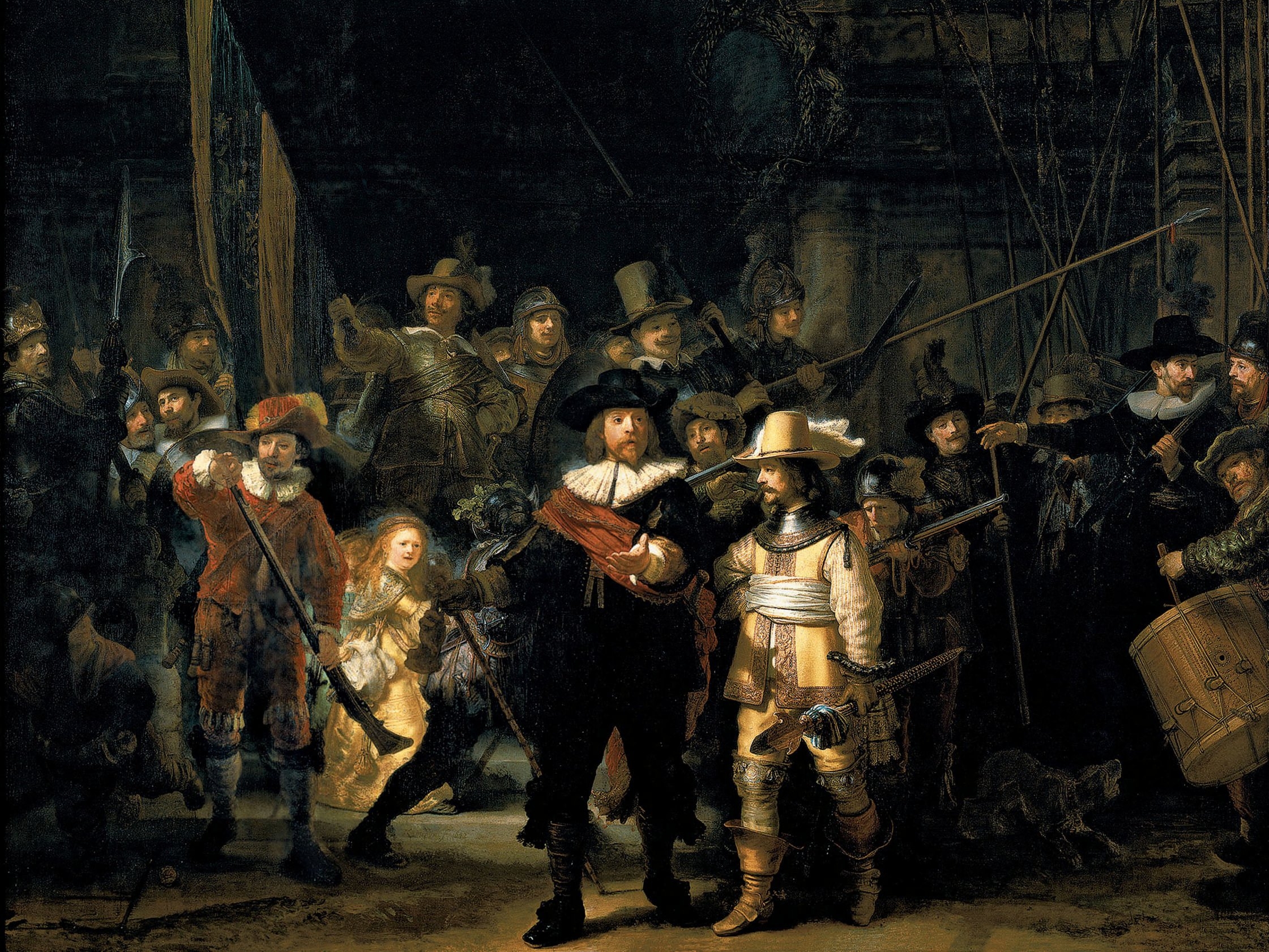 The Night Watch HD Wallpaper Background Image