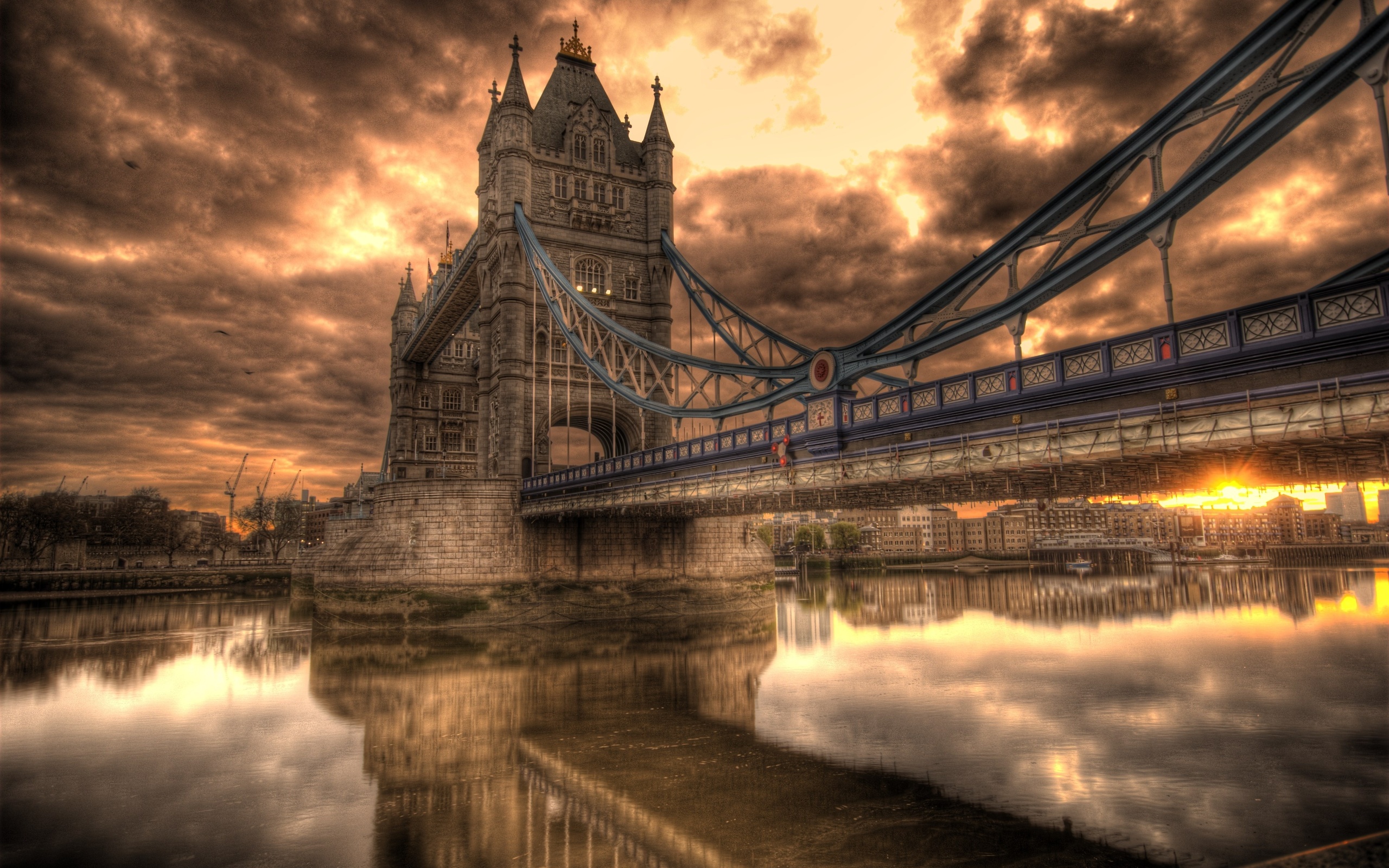 Download Man Made Tower Bridge HD Wallpaper