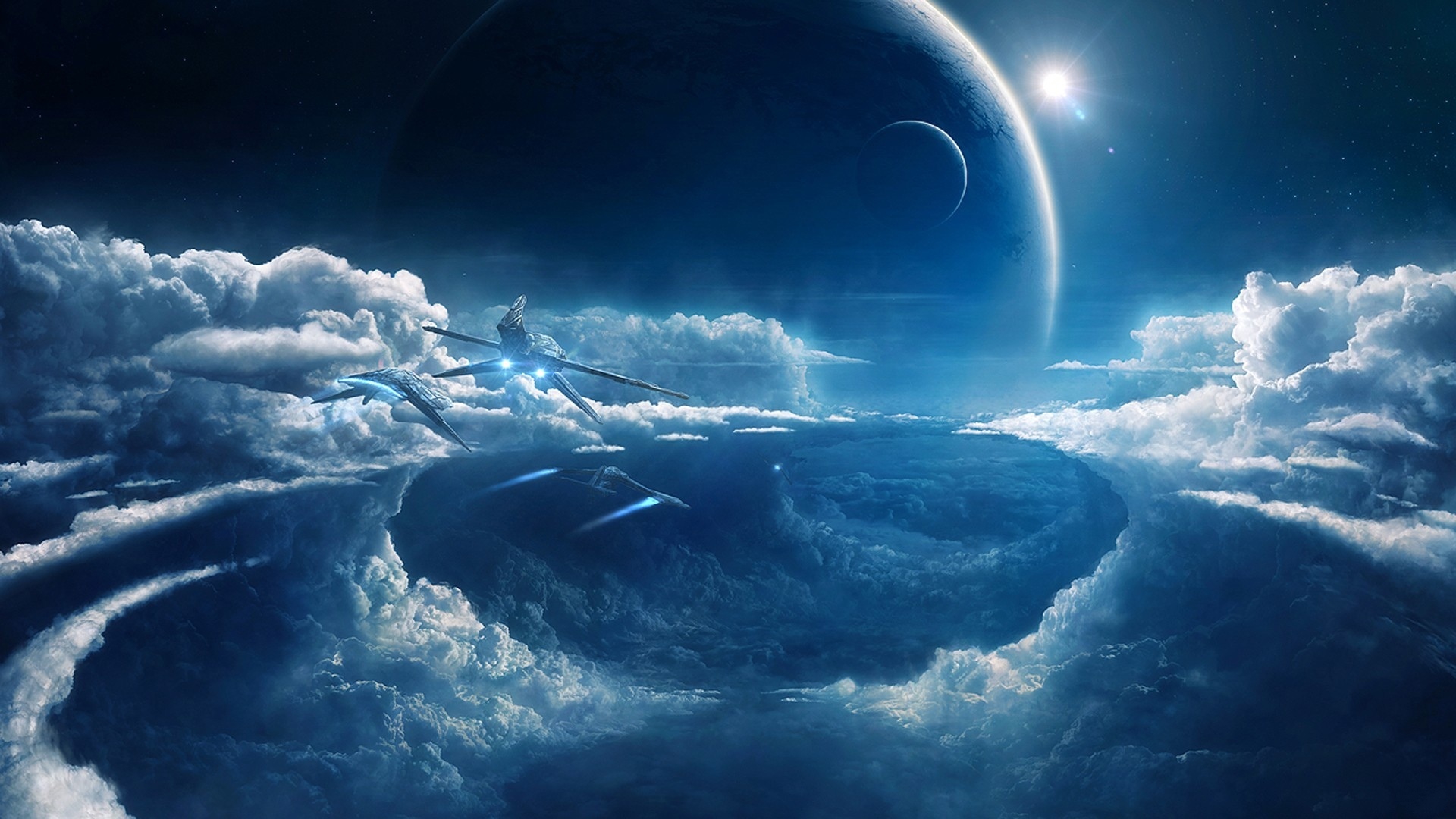 Sci Fi Landscape HD Wallpaper Background Image 1920x1080