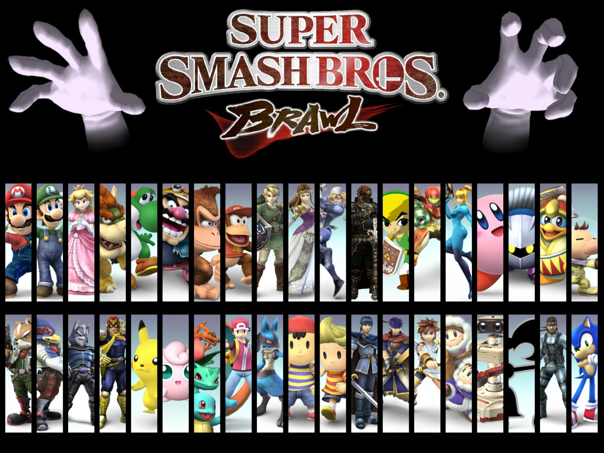 Super Smash Bros. Brawl HD Wallpaper Background Image