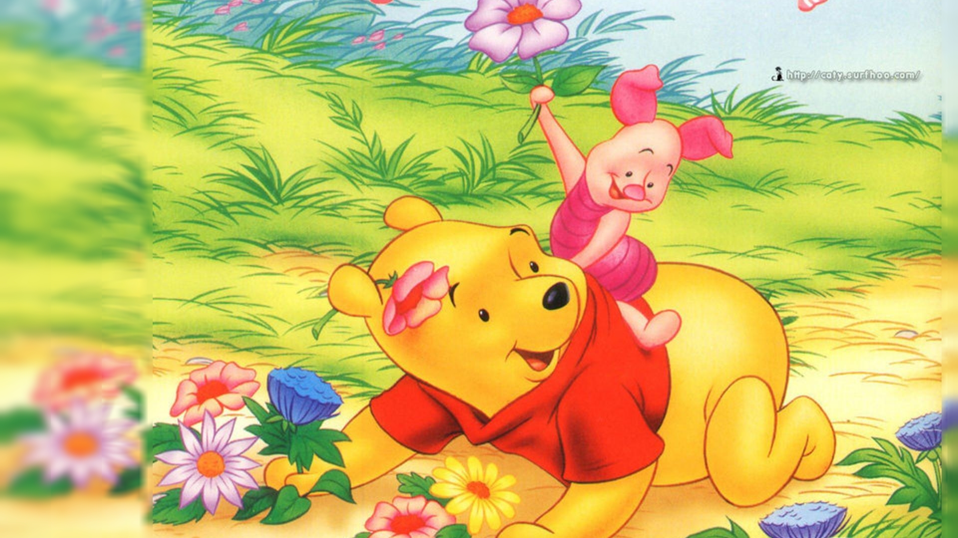 Download Pooh & Friends HD Wallpaper for Free!
