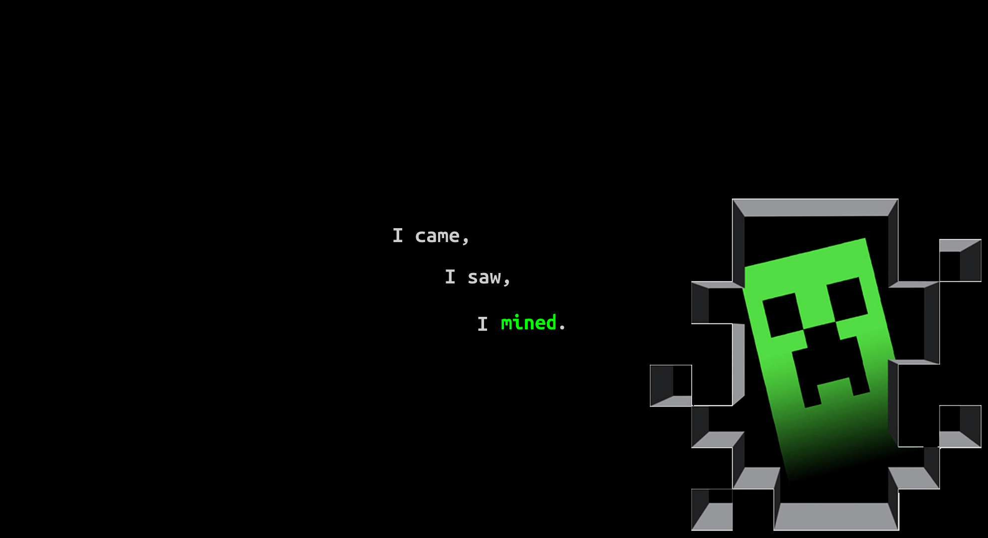 Minecraft Wallpaper Mac