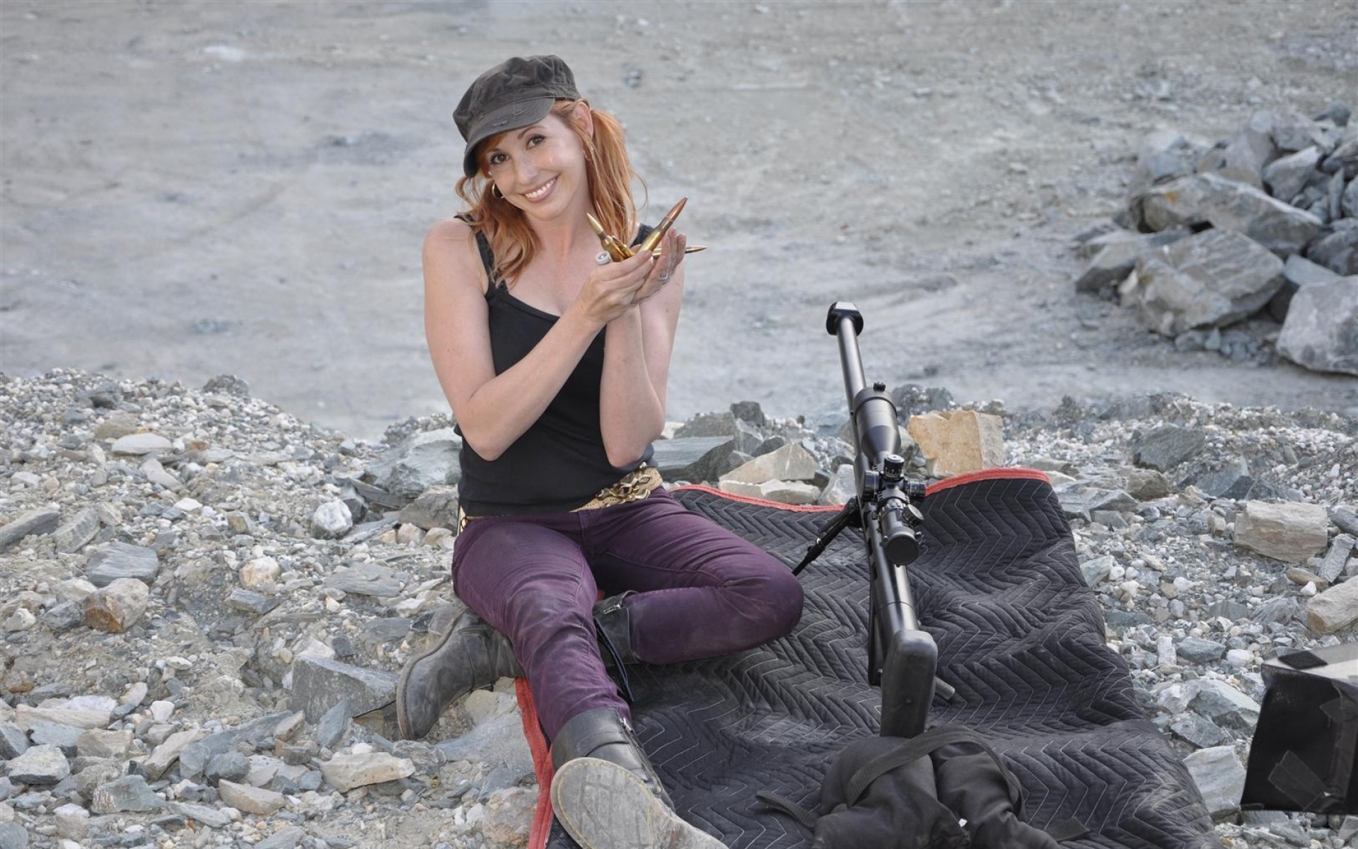 Kari Byron in Action: Mythbusters HD Wallpaper Spotlight