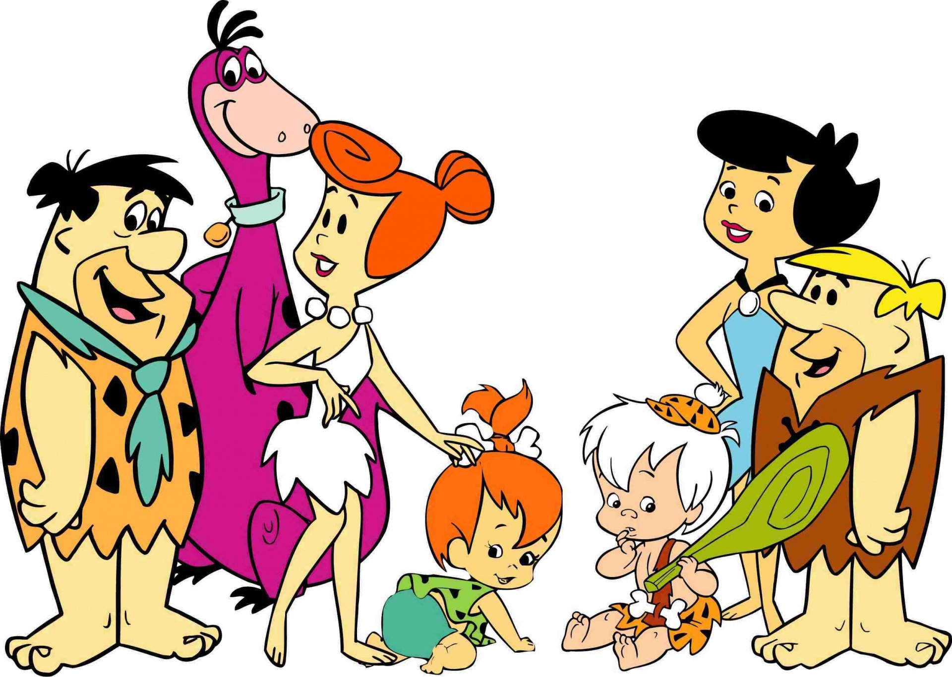 The Flintstones Hd Wallpaper A Retro Animated Classic 2501x1779