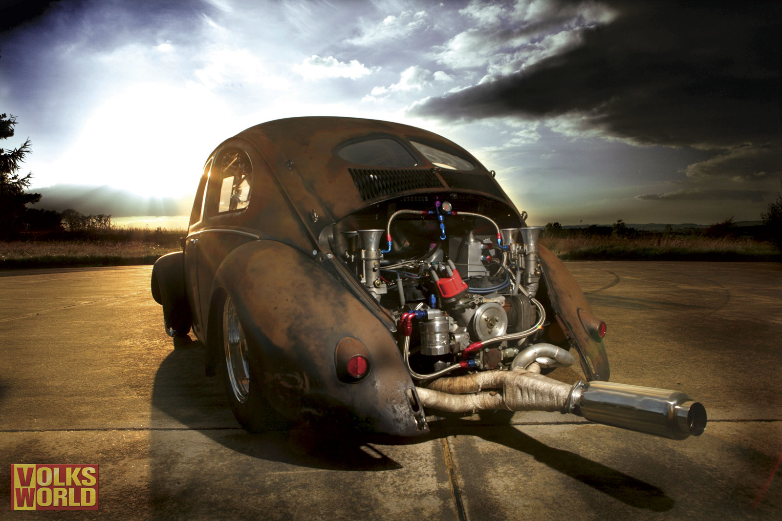 Stunning HD Wallpaper of a Vintage Volkswagen Beetle