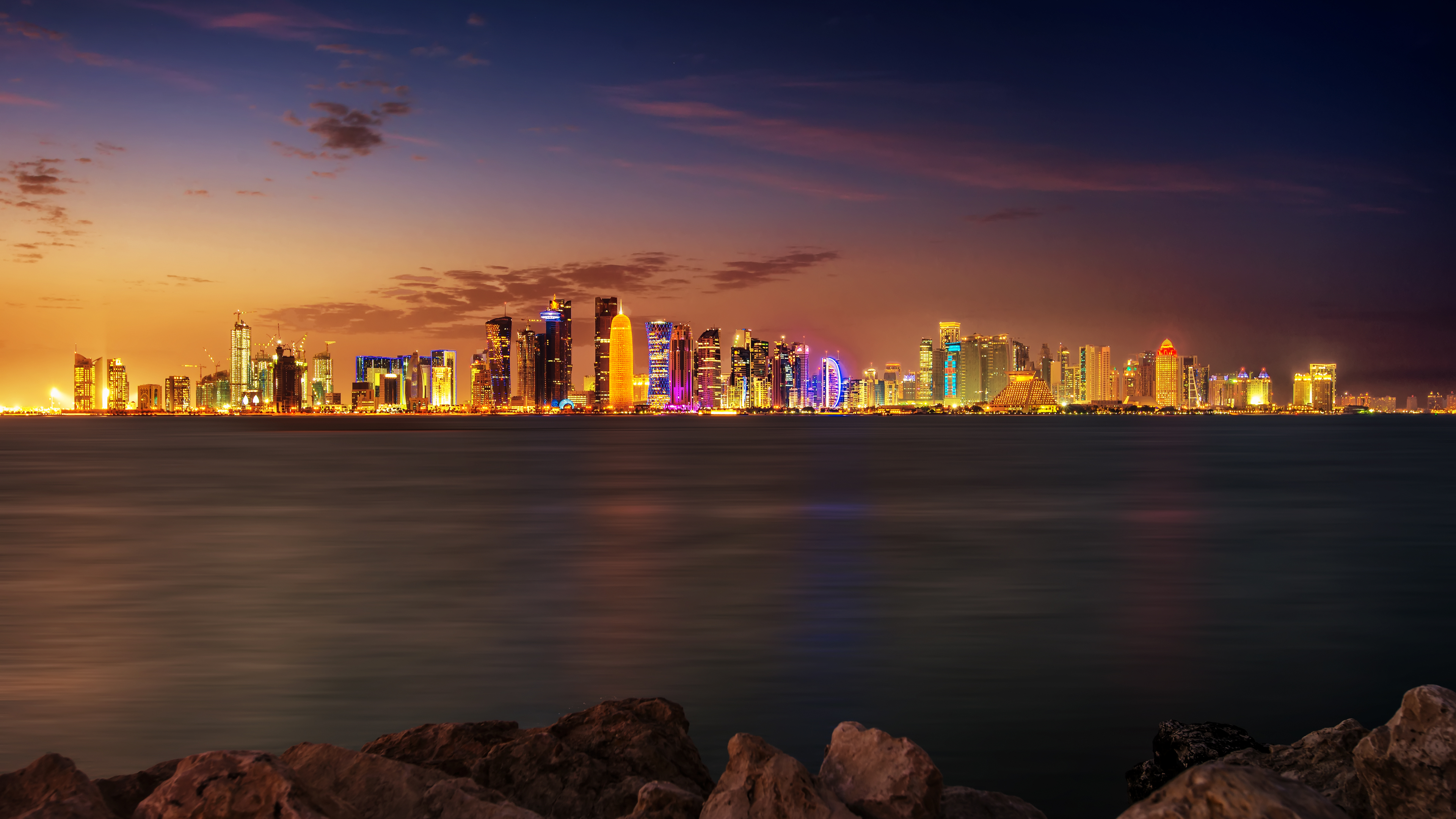 434 Qatar City Hd Wallpaper My
