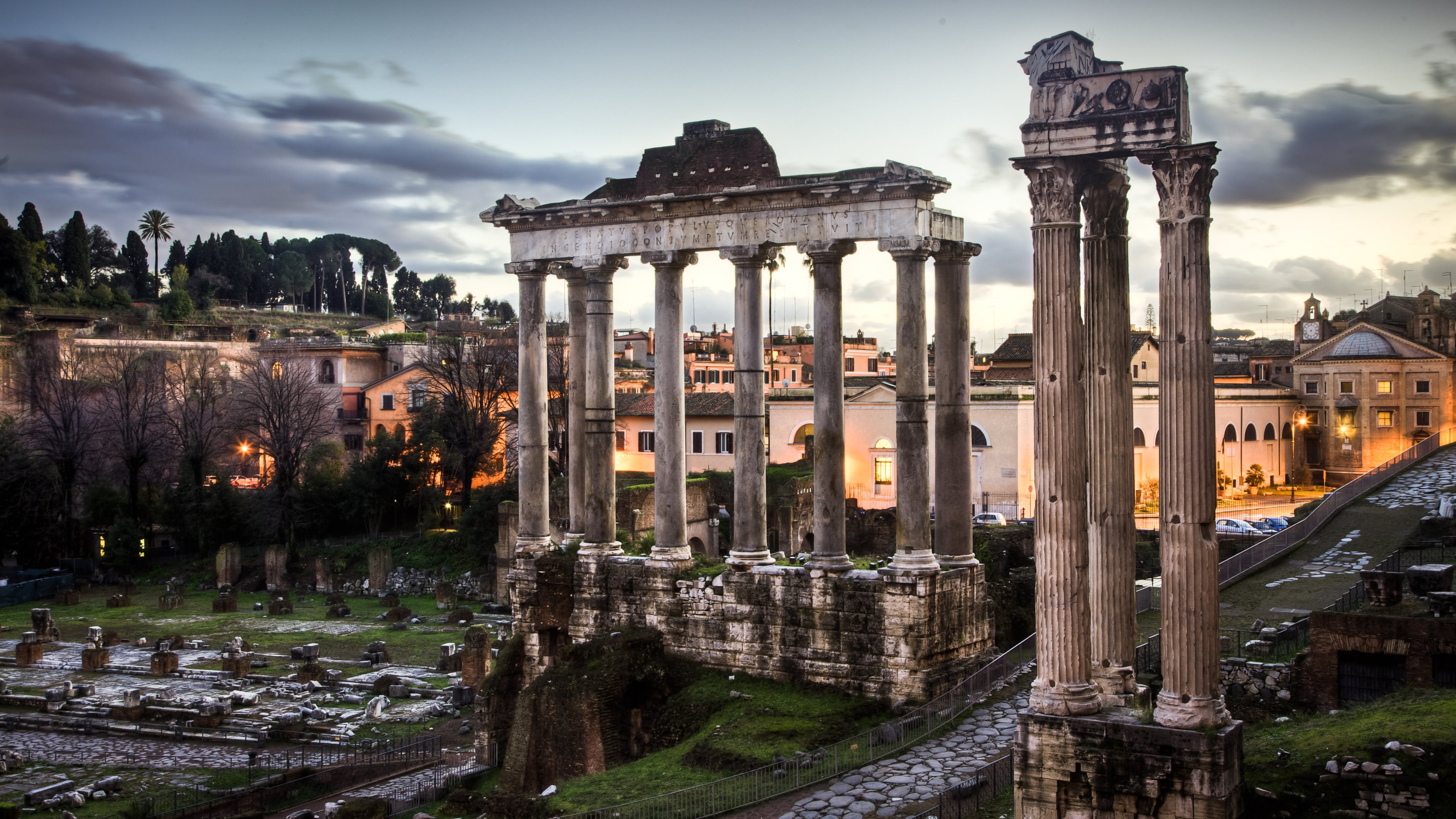 2 Roman Forum HD Wallpapers Backgrounds Wallpaper Abyss