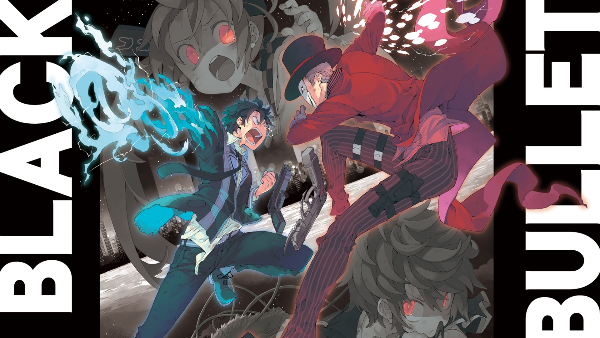 Black Bullet HD Wallpaper Background Image 1920x1080