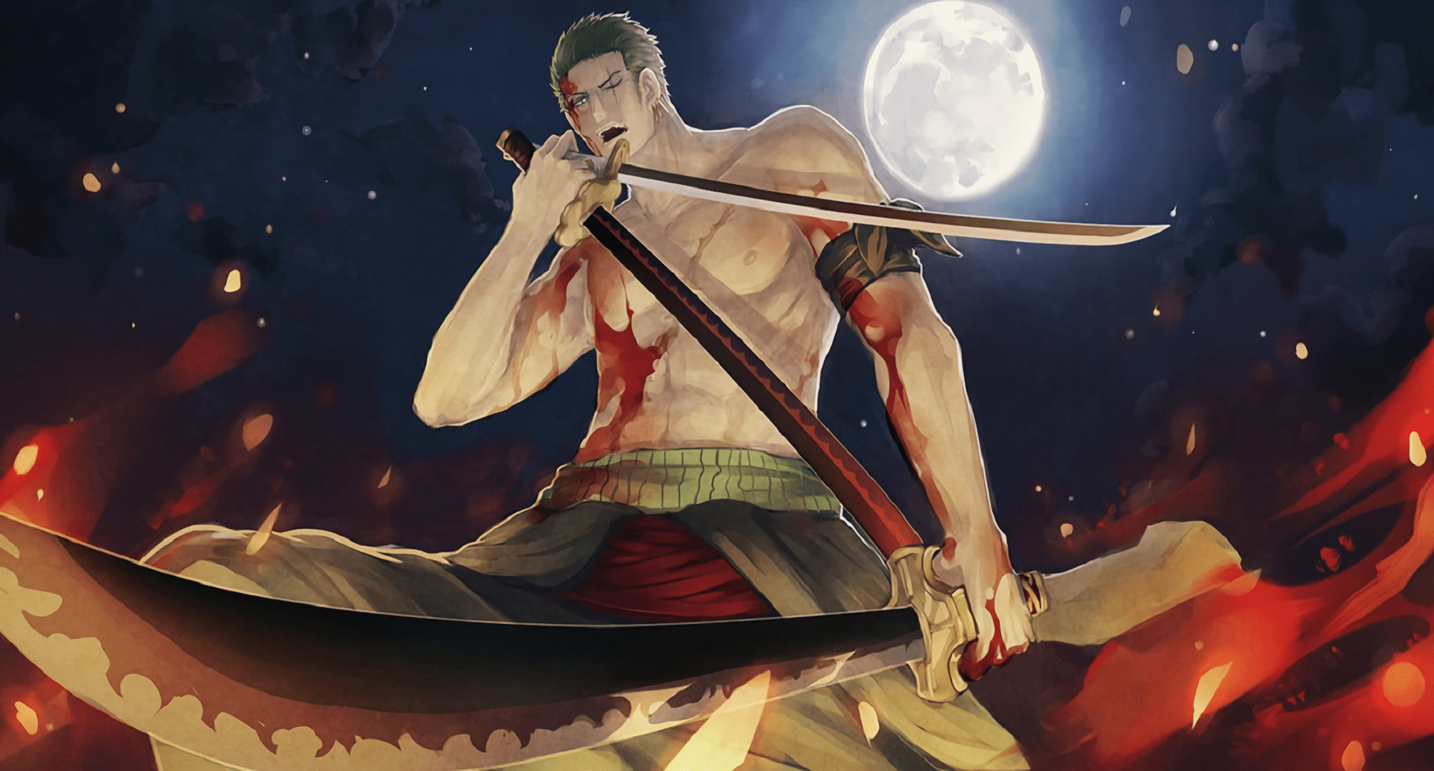 Roronoa Zoro One Piece HD Wallpaper