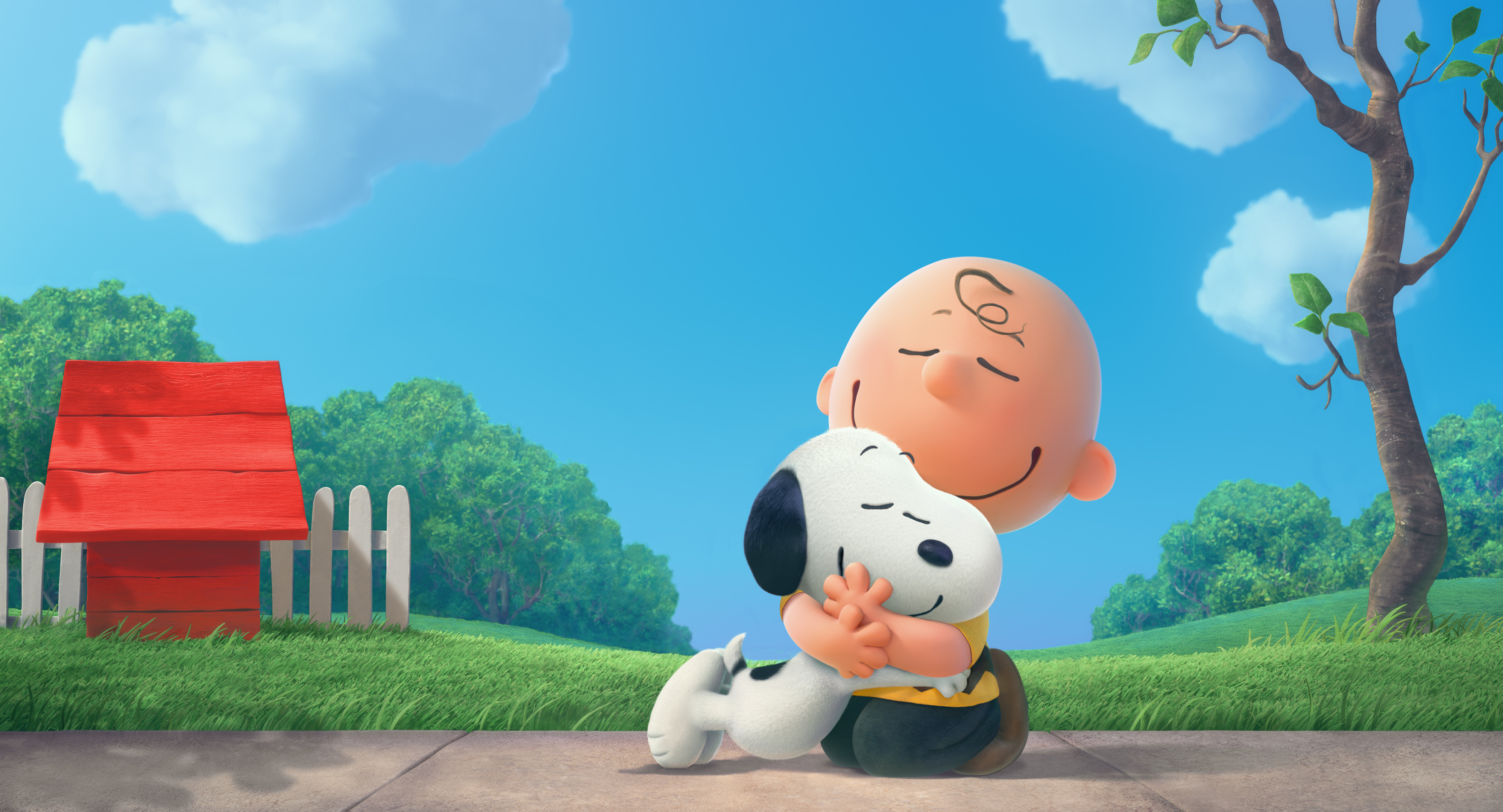 Snoopy & Charlie Brown The Peanuts Movie 4K Ultra HD Wallpaper