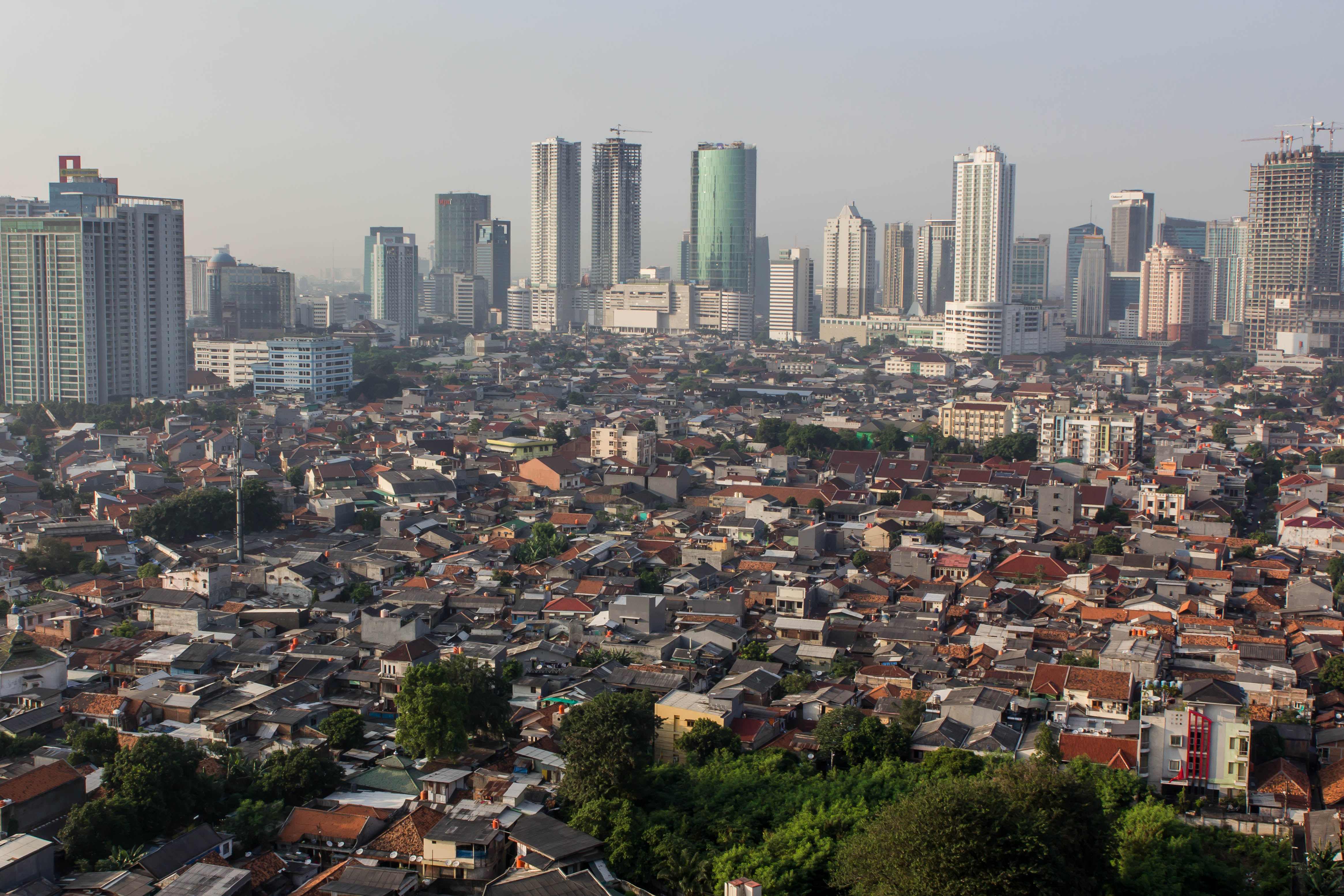 Jakarta 4k Ultra HD Wallpaper Background Image