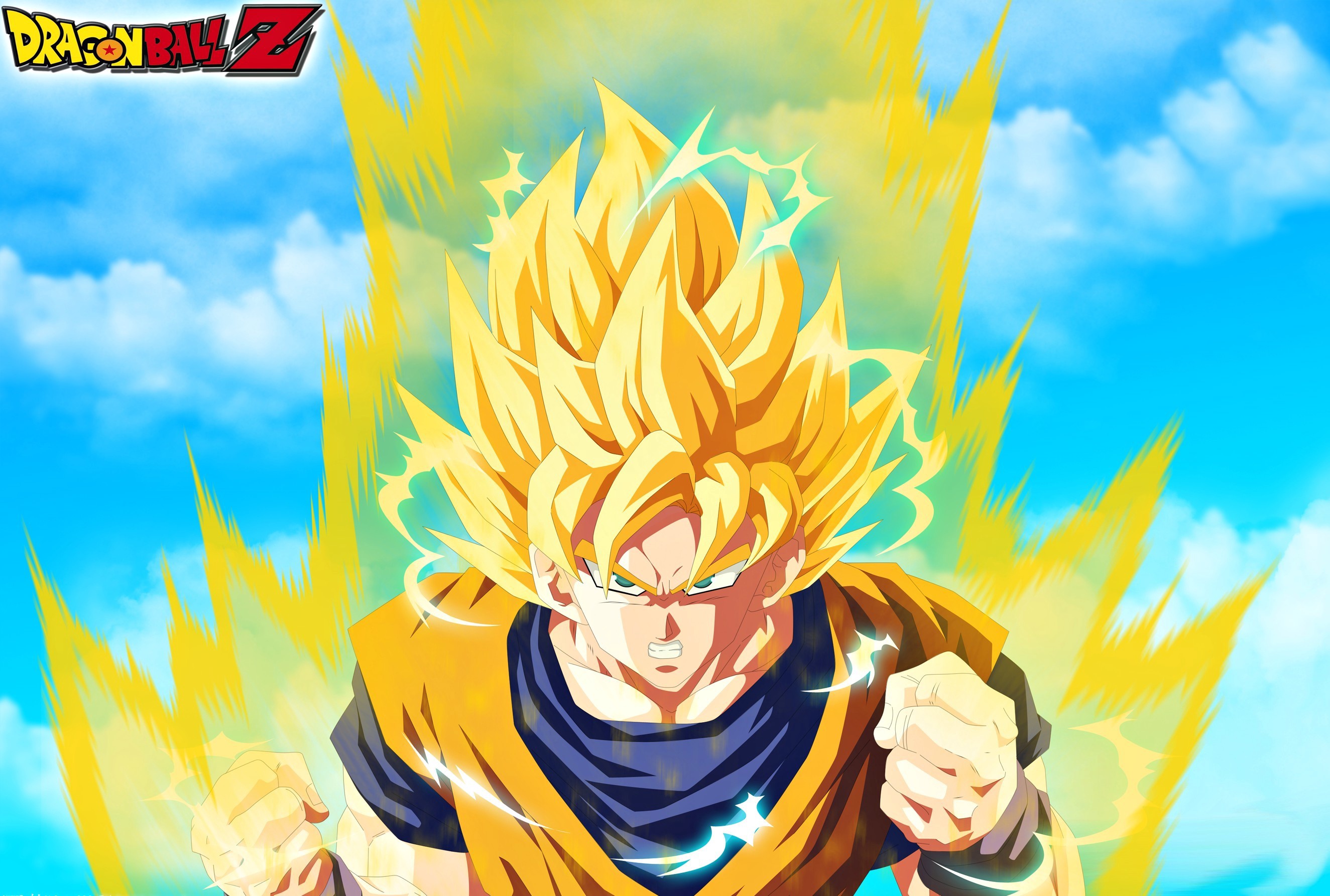 Dragon Ball Z Goku Super Saiyan 2 Wallpapers