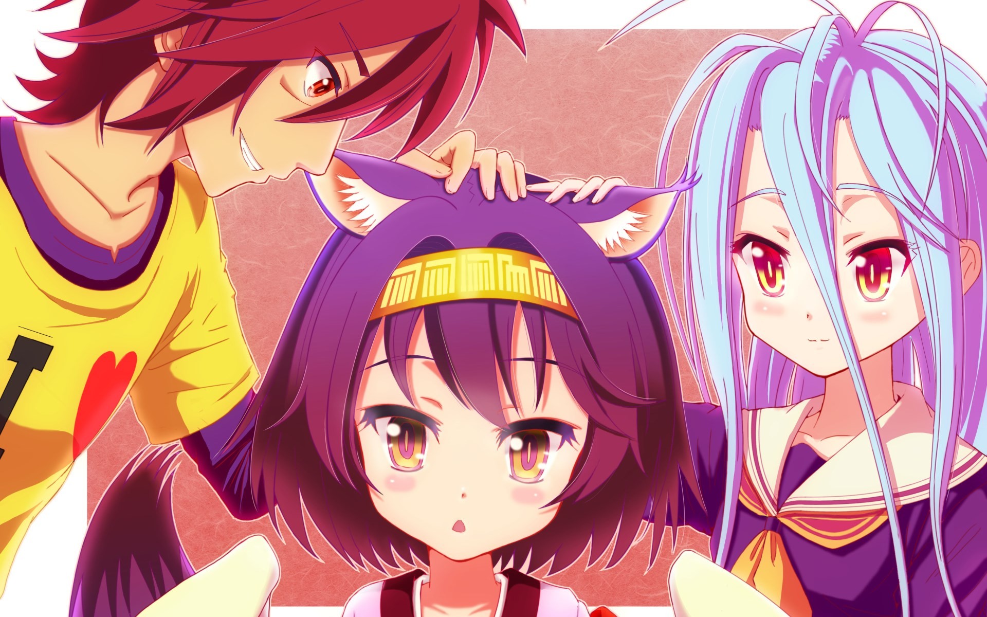 Sora,Shiro and Izuna HD Wallpaper Background Image