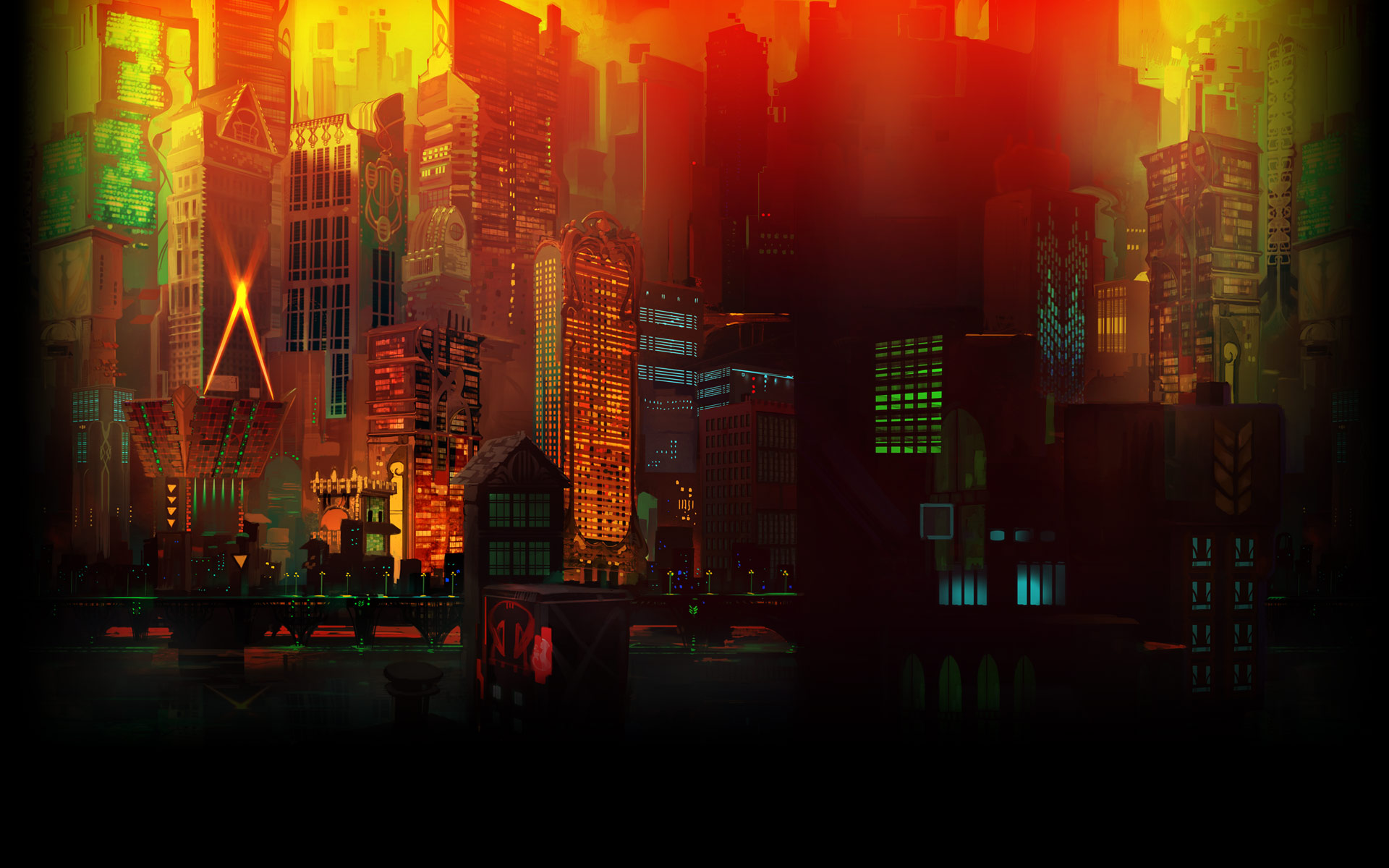 Transistor Game Wallpaper
