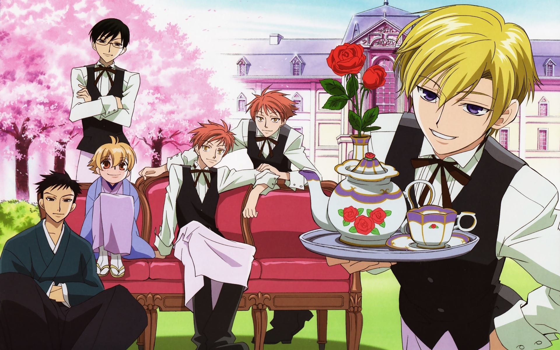Anime Ouran High School Host Club HD Wallpaper