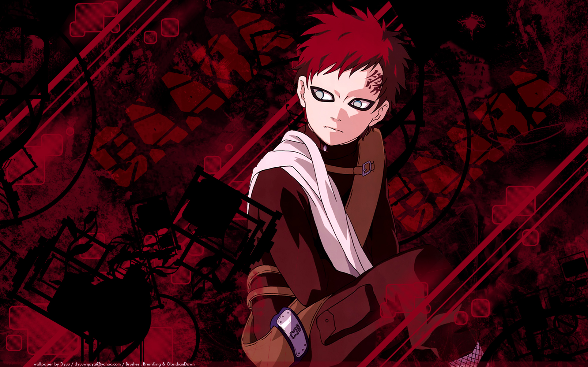 Gaara from Naruto Stunning HD Wallpaper by Dyuu