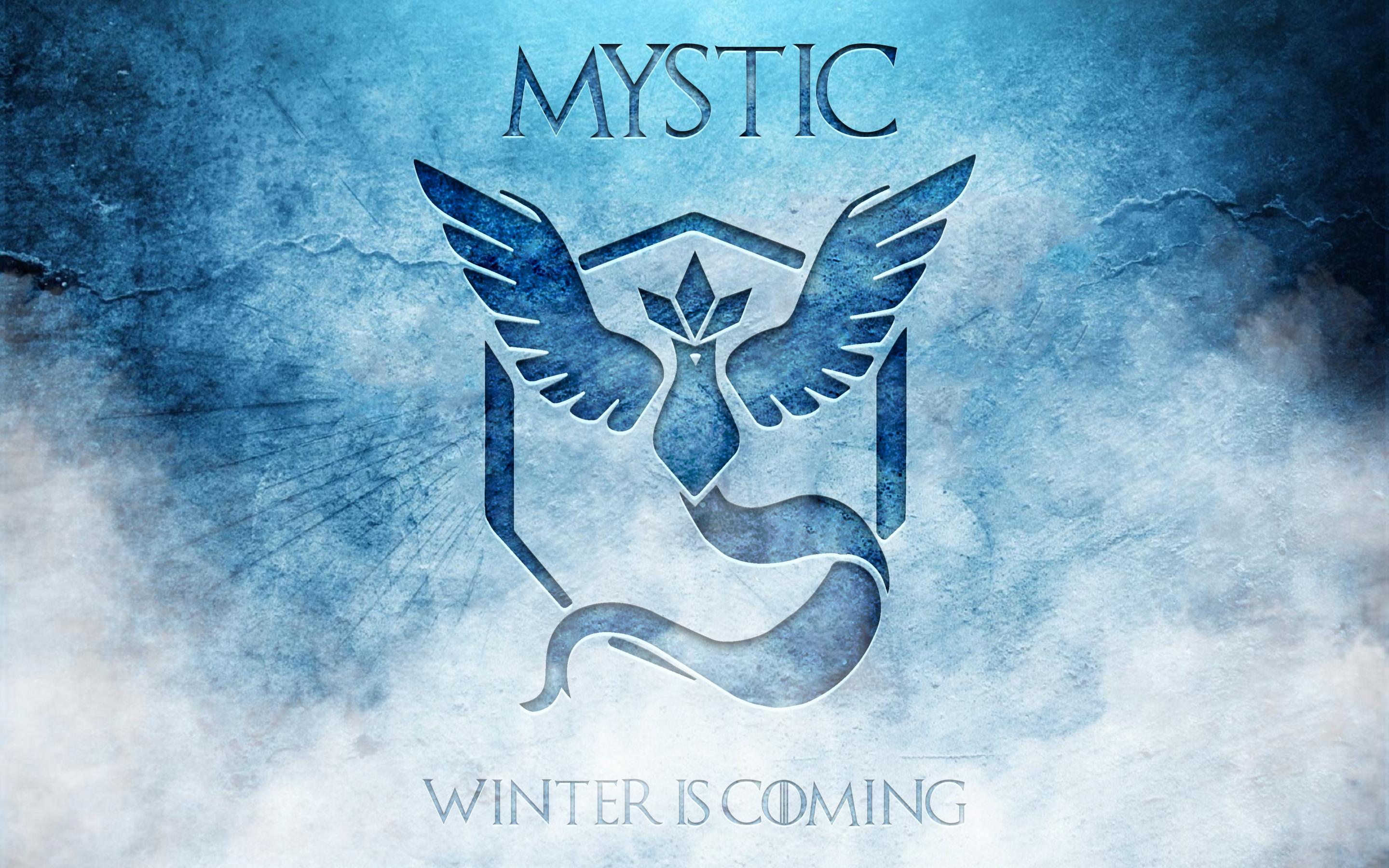 Team Mystic HD Wallpaper Winter is Coming
