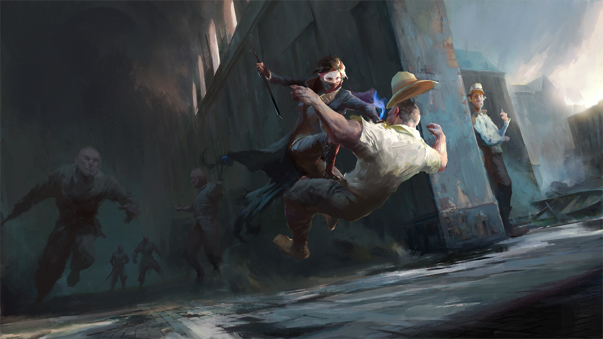 Dishonored 2 Fond d'écran HD ArrièrePlan 1920x1080