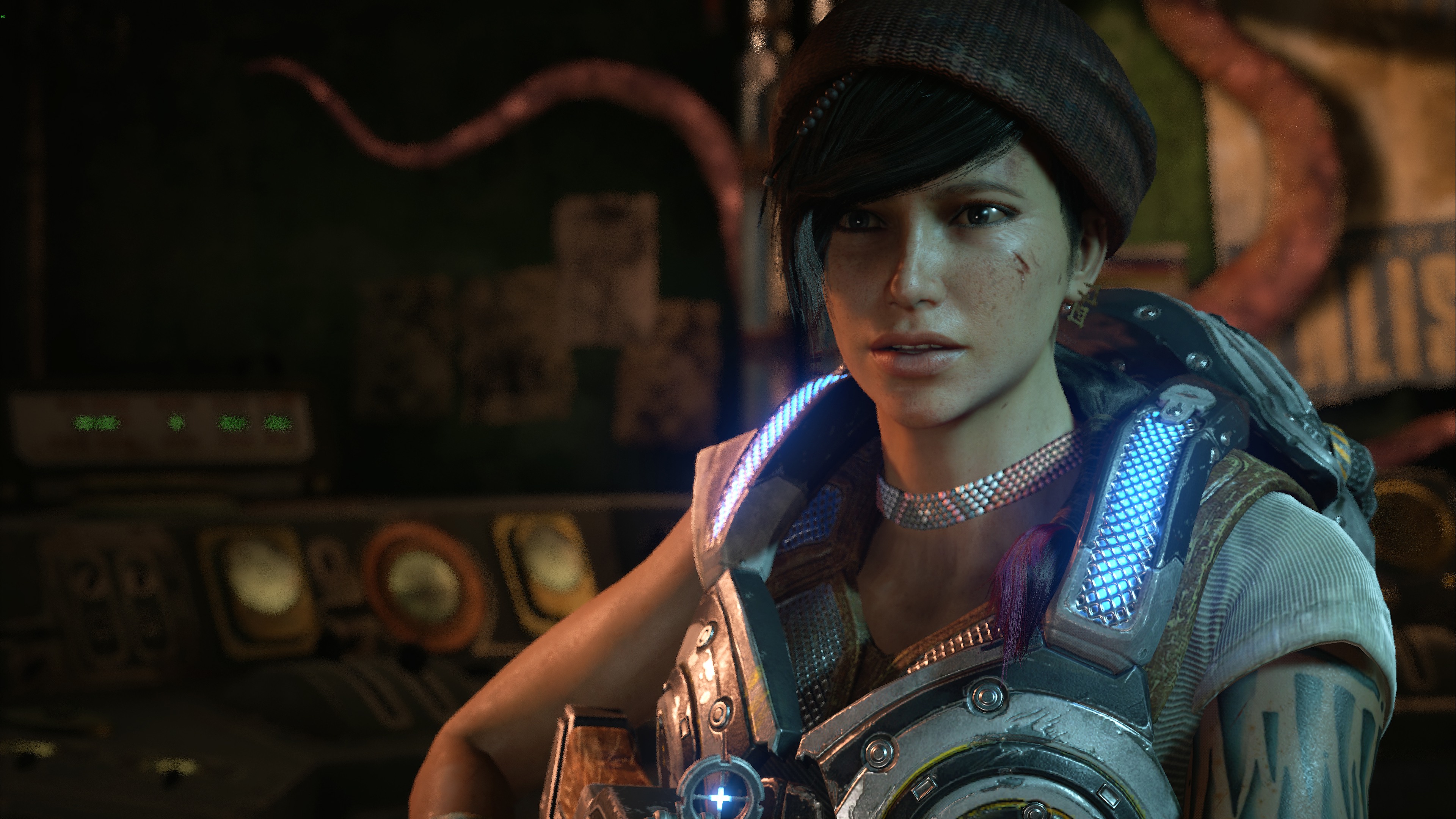 Download Kait Diaz Video Game Gears Of War 4 4k Ultra HD Wallpaper