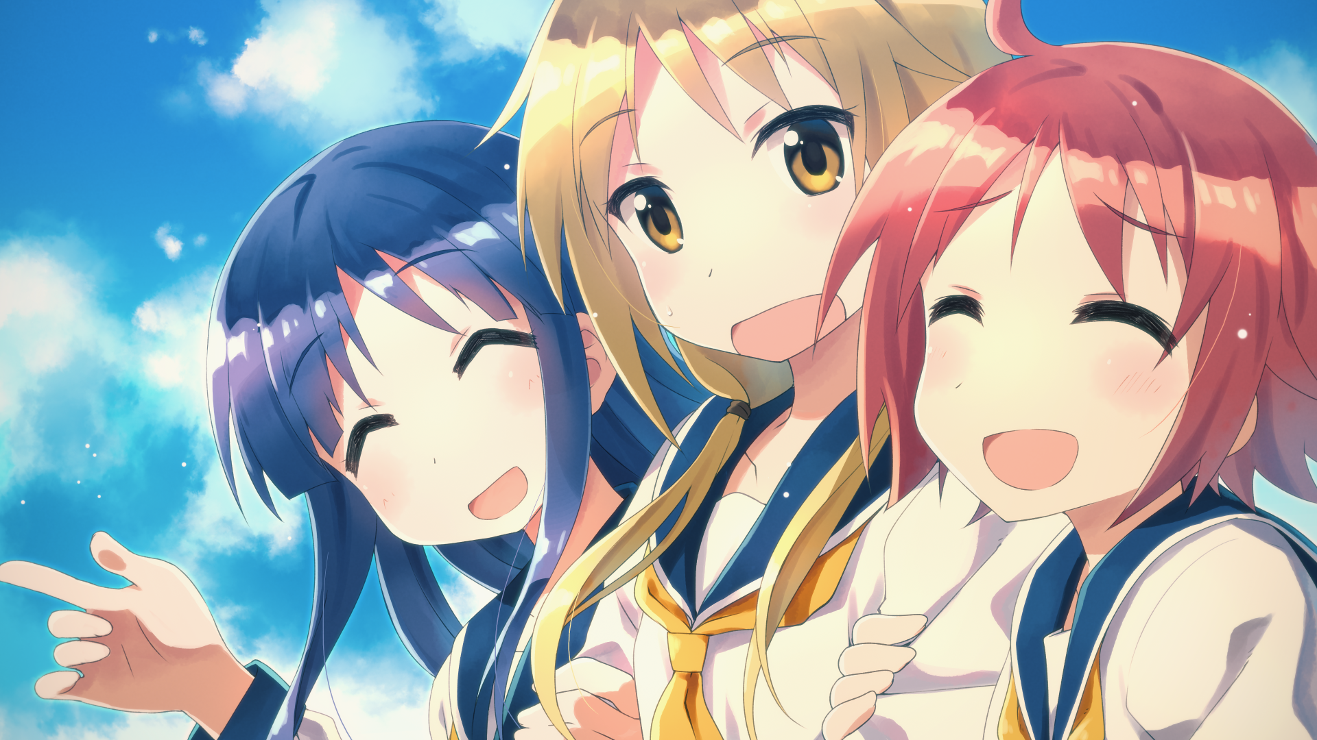 Yuyushiki 4k Ultra HD Wallpaper Background Image 3840x2160 ID
