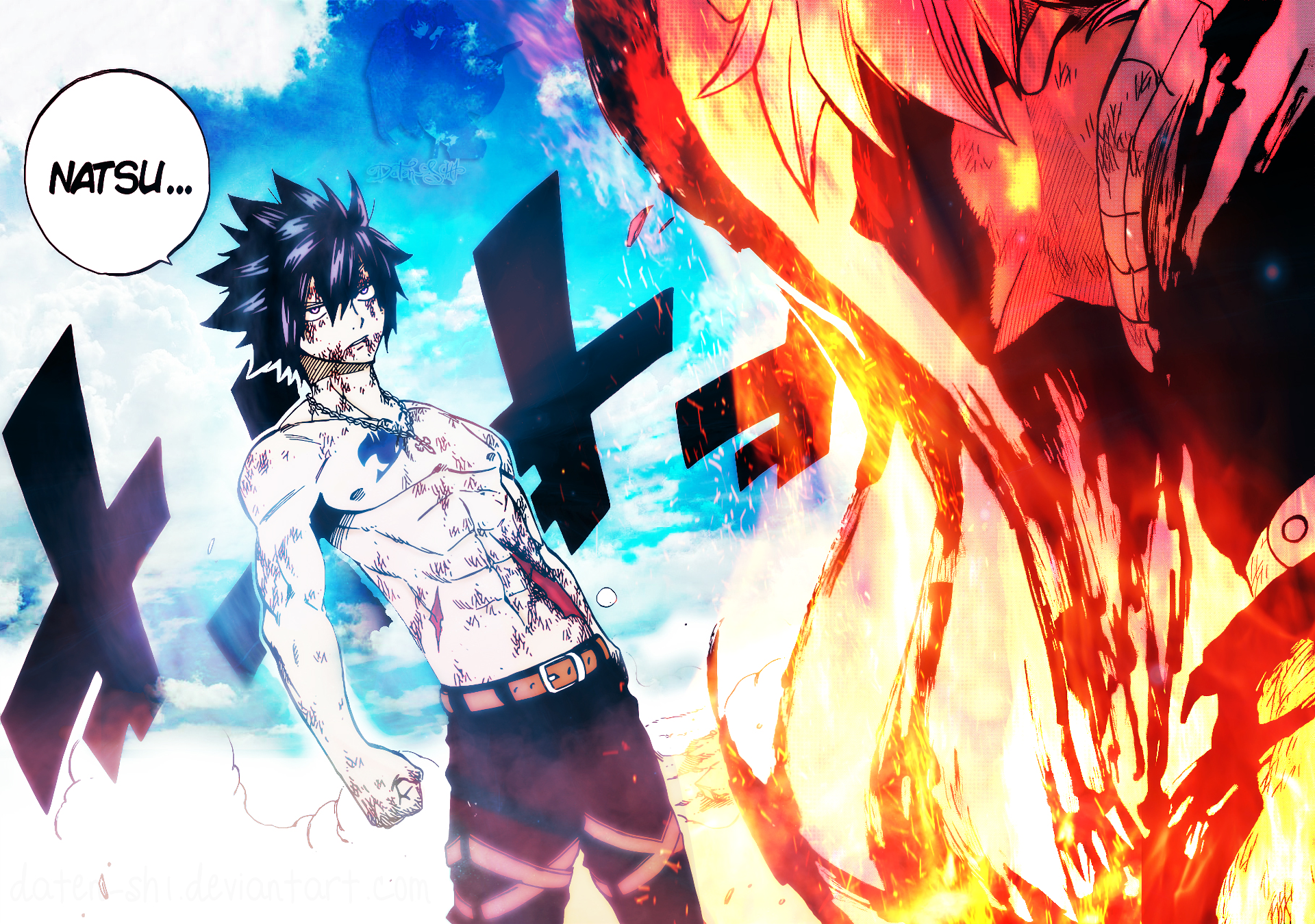 Fairy Tail Gray And Natsu Wallpaper