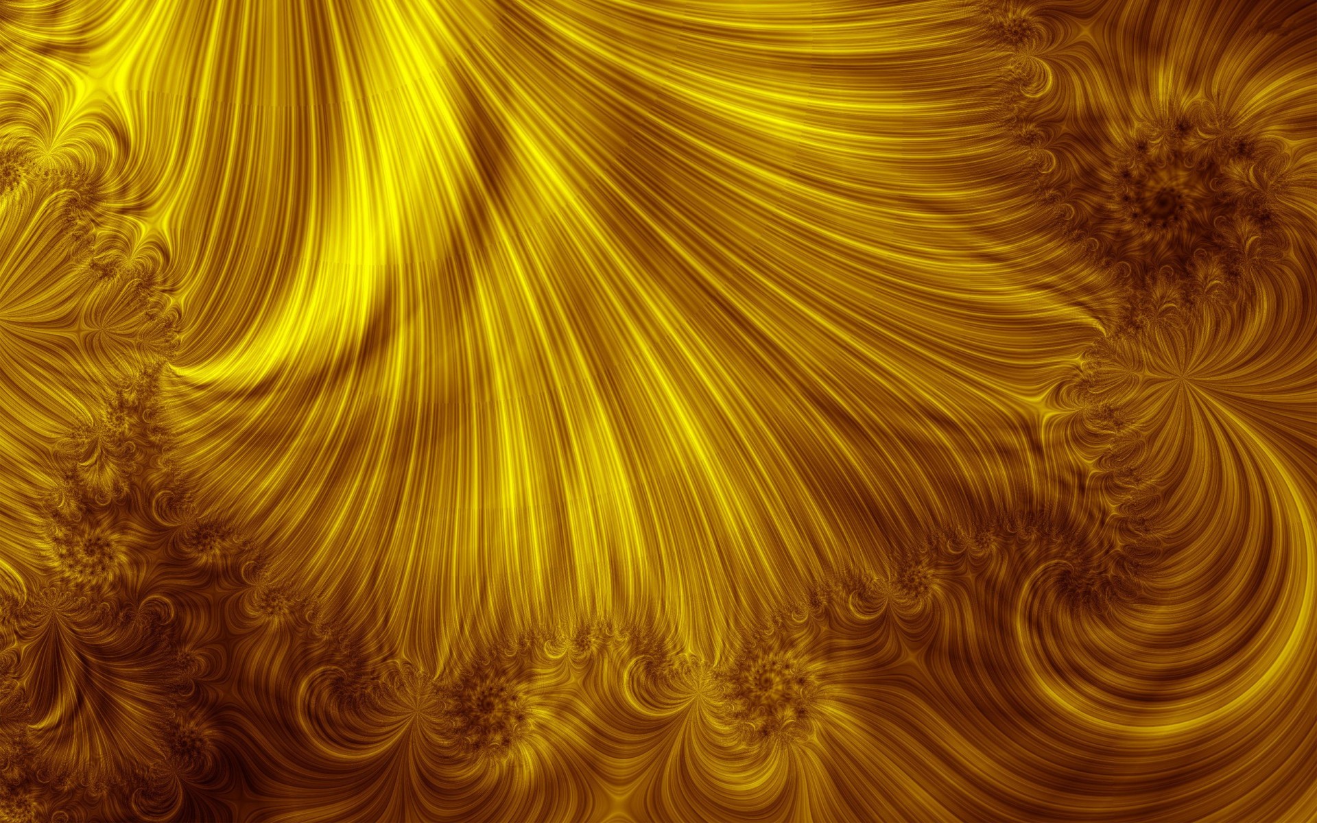 Download Swirl Abstract Gold HD Wallpaper