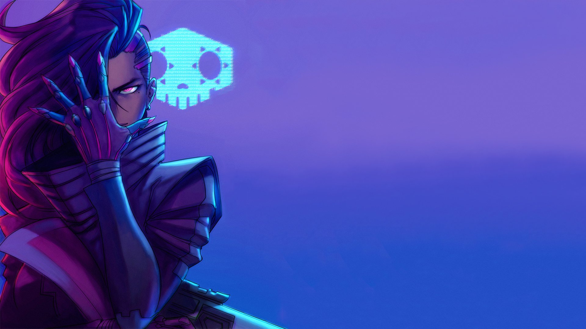 90 Sombra (Overwatch) HD Wallpapers Background Images Wallpaper Abyss