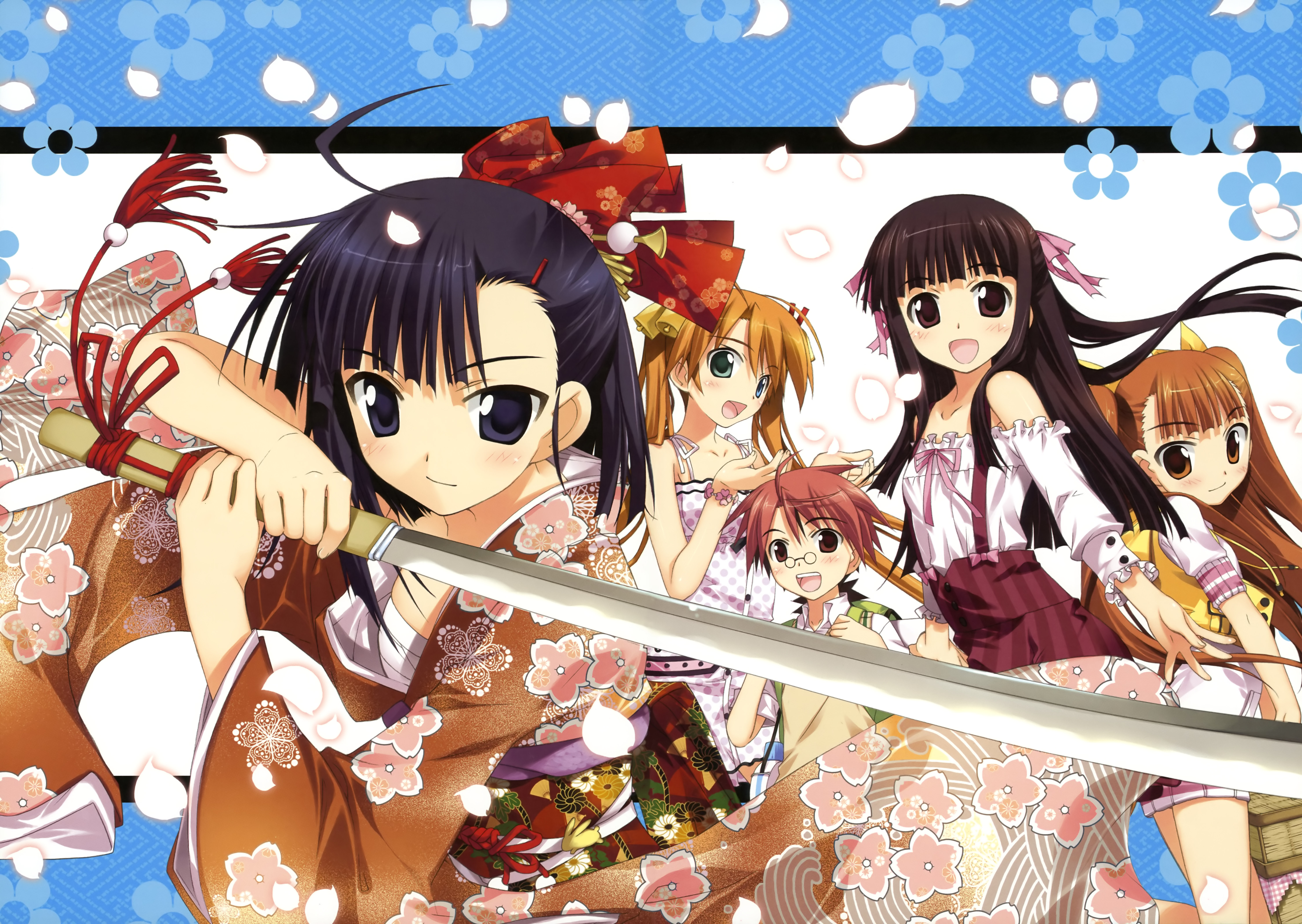 Negima! 4k Ultra HD Wallpaper Background Image 5923x4205
