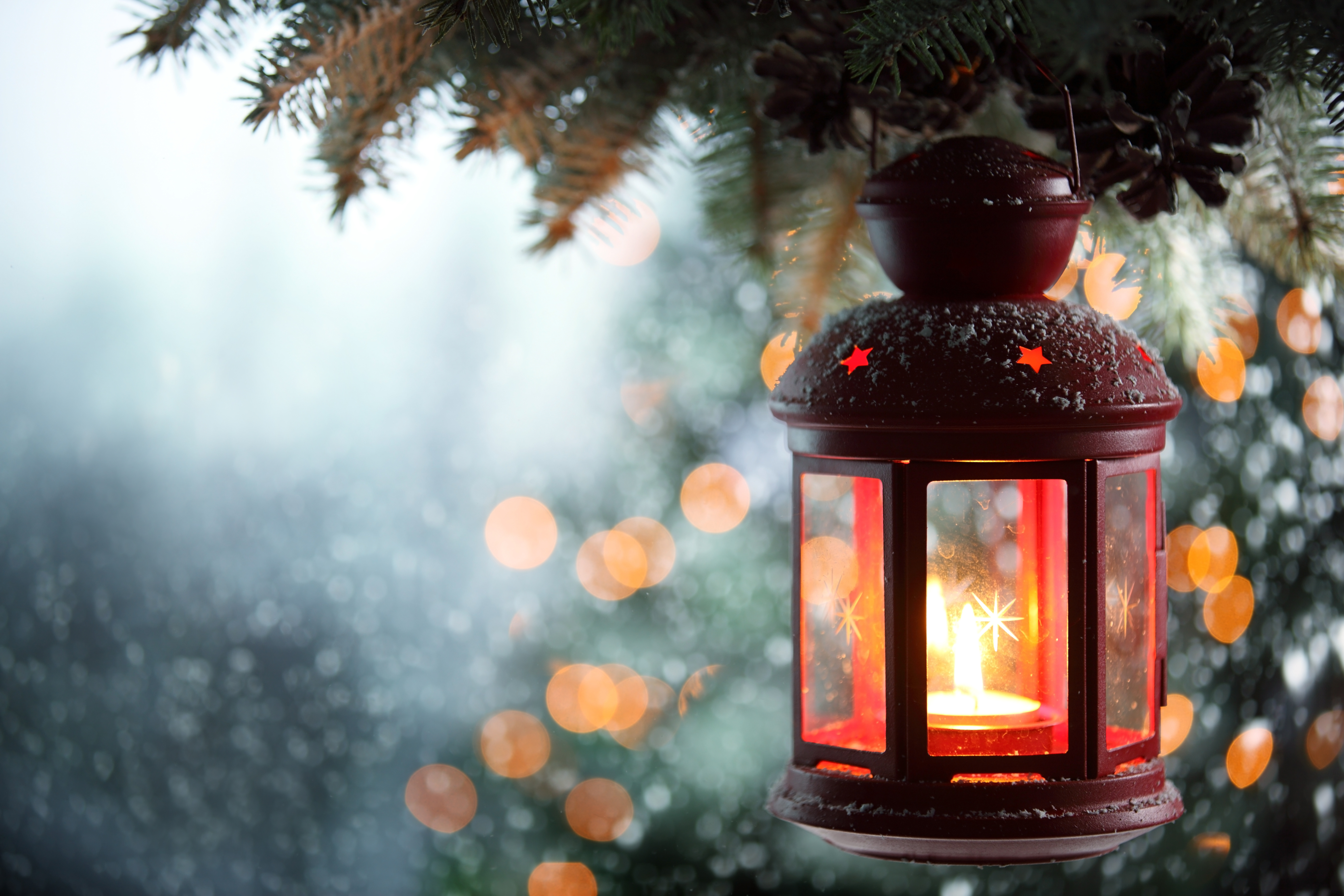 Christmas Glow 4K Ultra HD Wallpaper