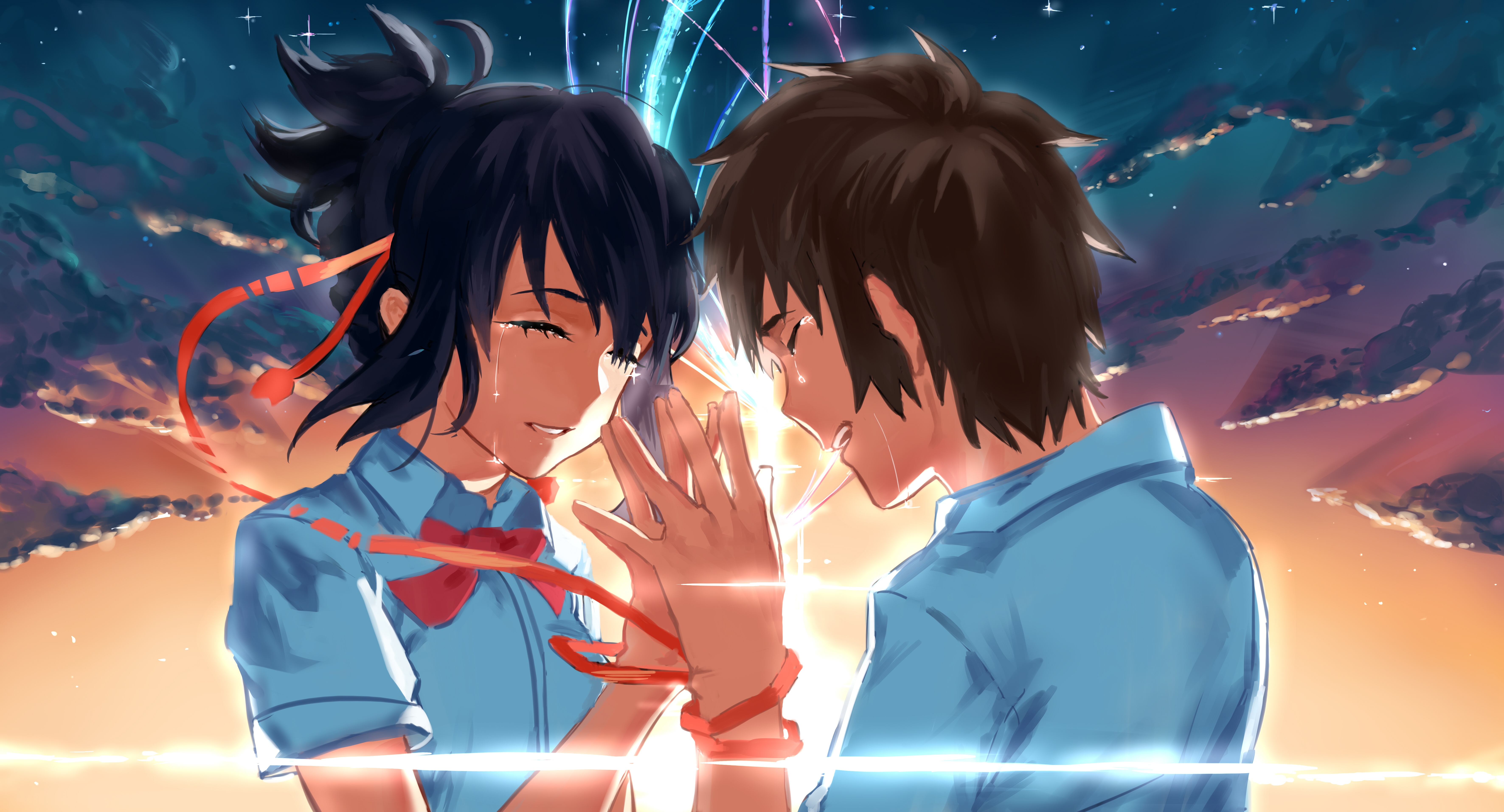 Your Name. 5k Retina Ultra HD Wallpaper Background Image 7086x3826