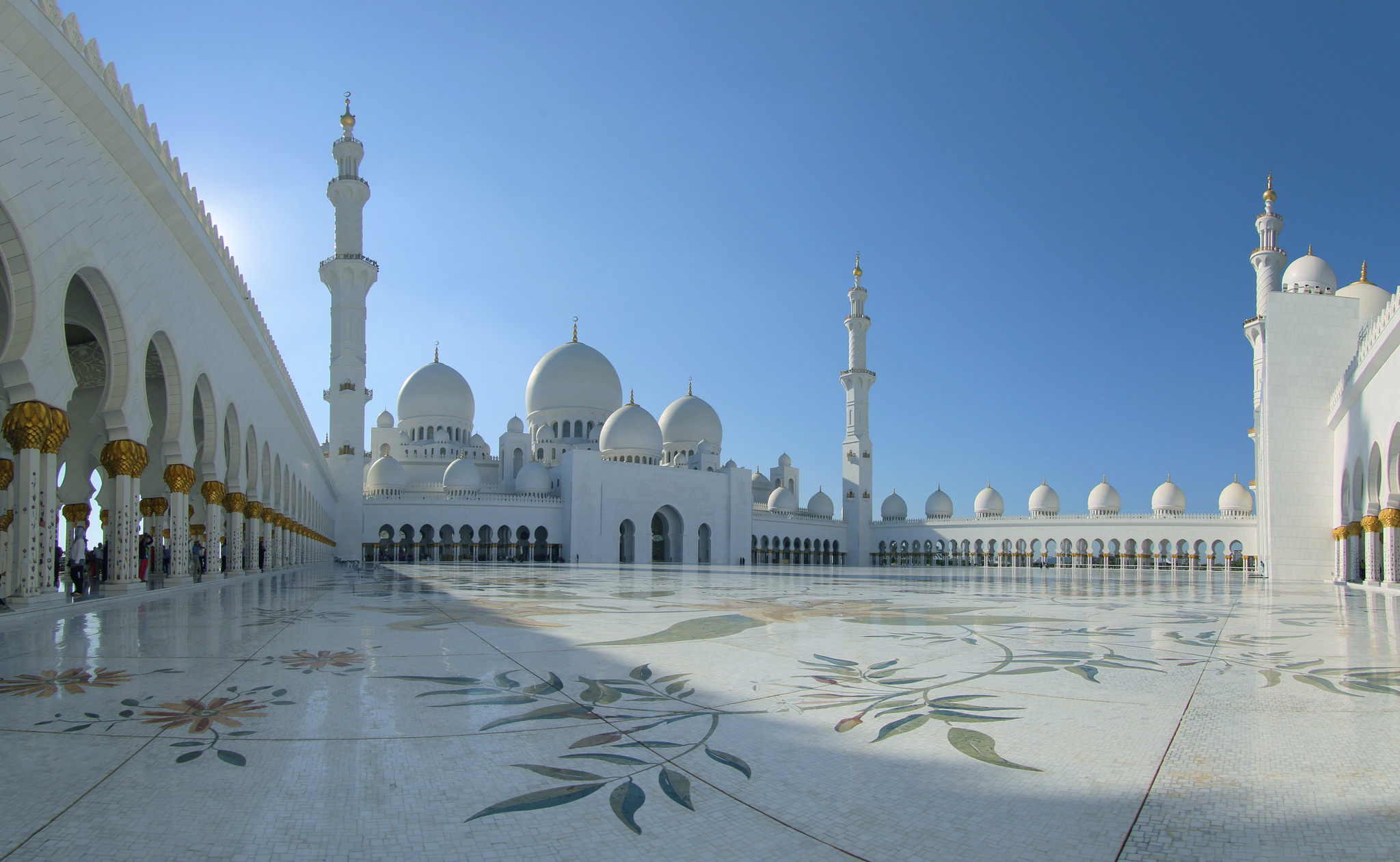 Sheikh Zayed Grand Mosque HD Wallpaper, Abu Dhabi