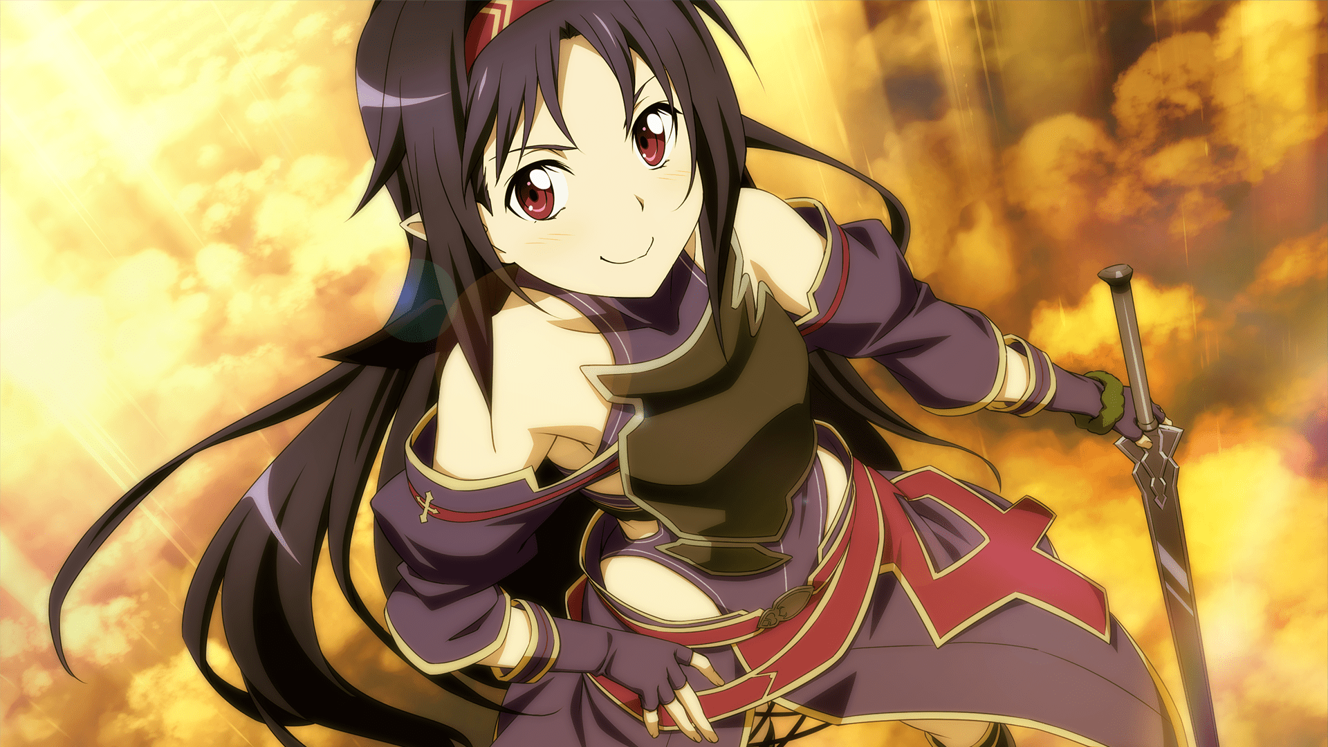 Yuuki Konno Sword Art Online II HD Wallpaper