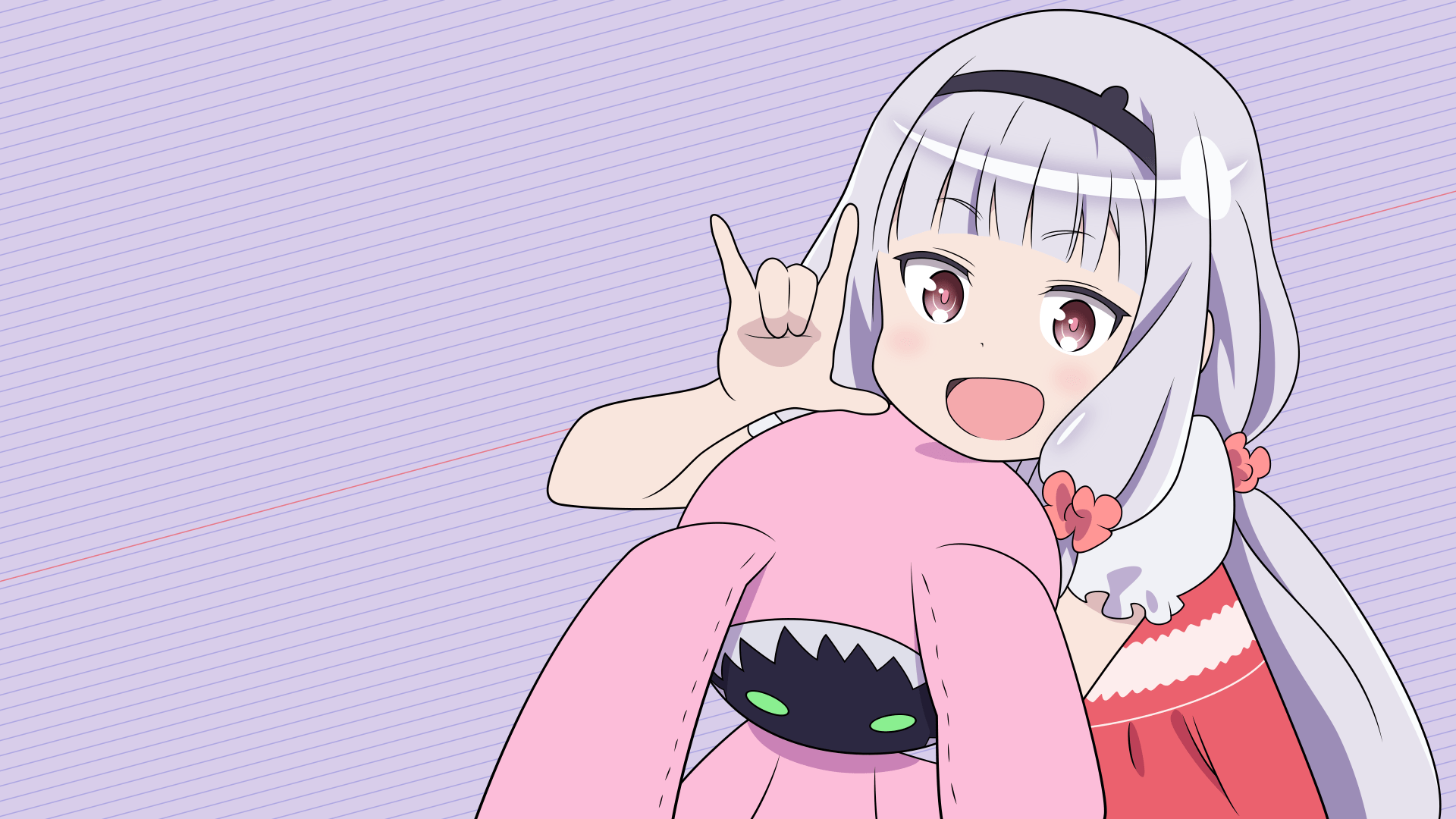 Download Kate Hoshimiya Anime Sekai Seifuku HD Wallpaper