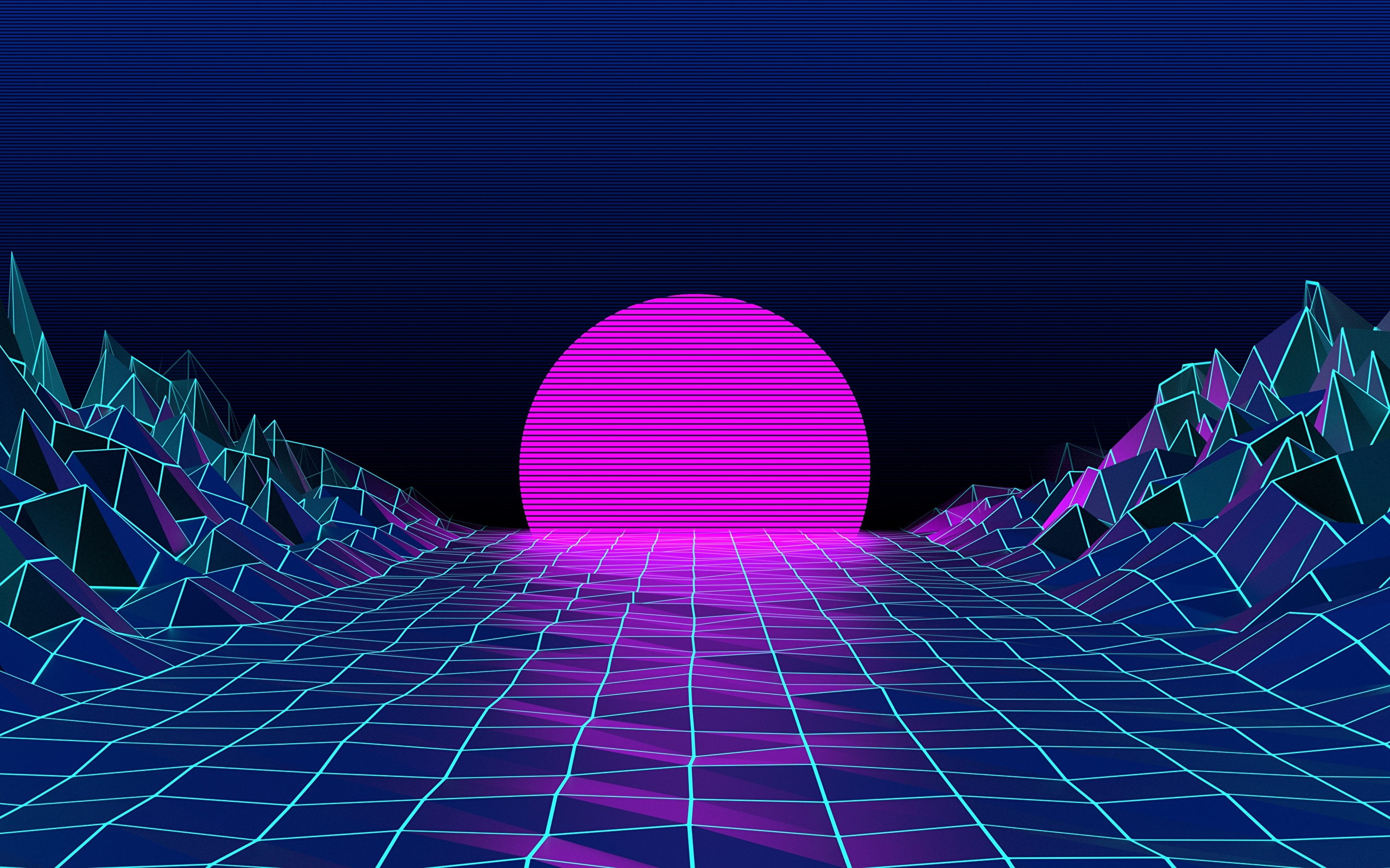 Retro Wave HD Wallpaper Background Image 2560x1600 ID843675