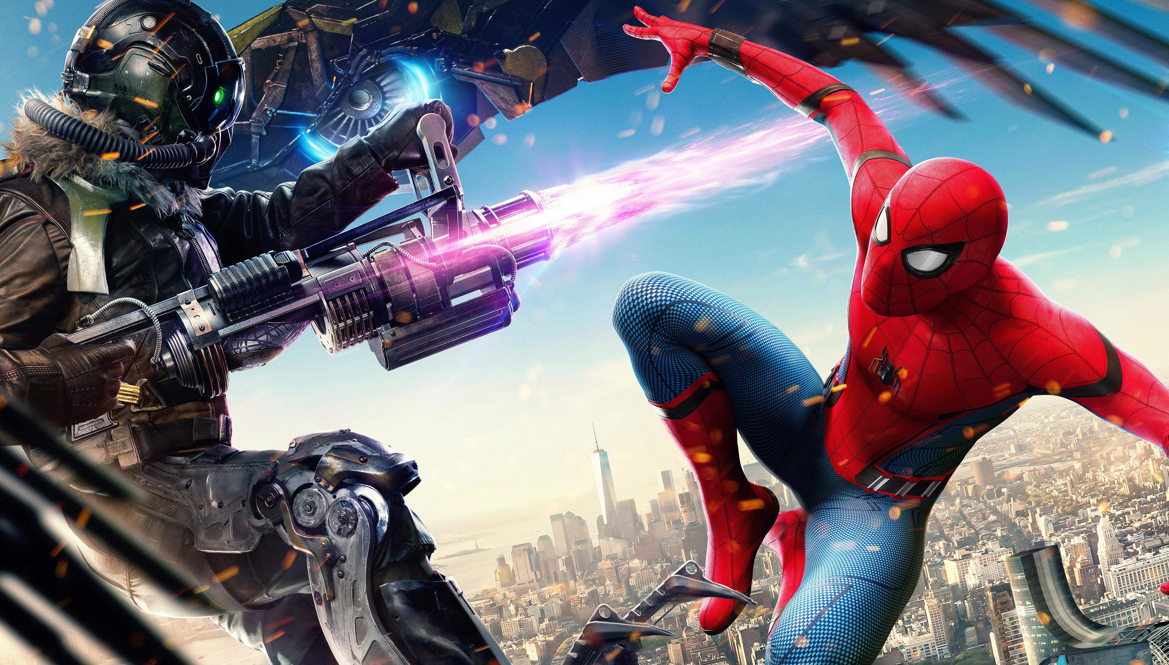 SpiderMan De Regreso A Casa 4k Ultra Fondo de pantalla HD Fondo de Escritorio 4096x2331