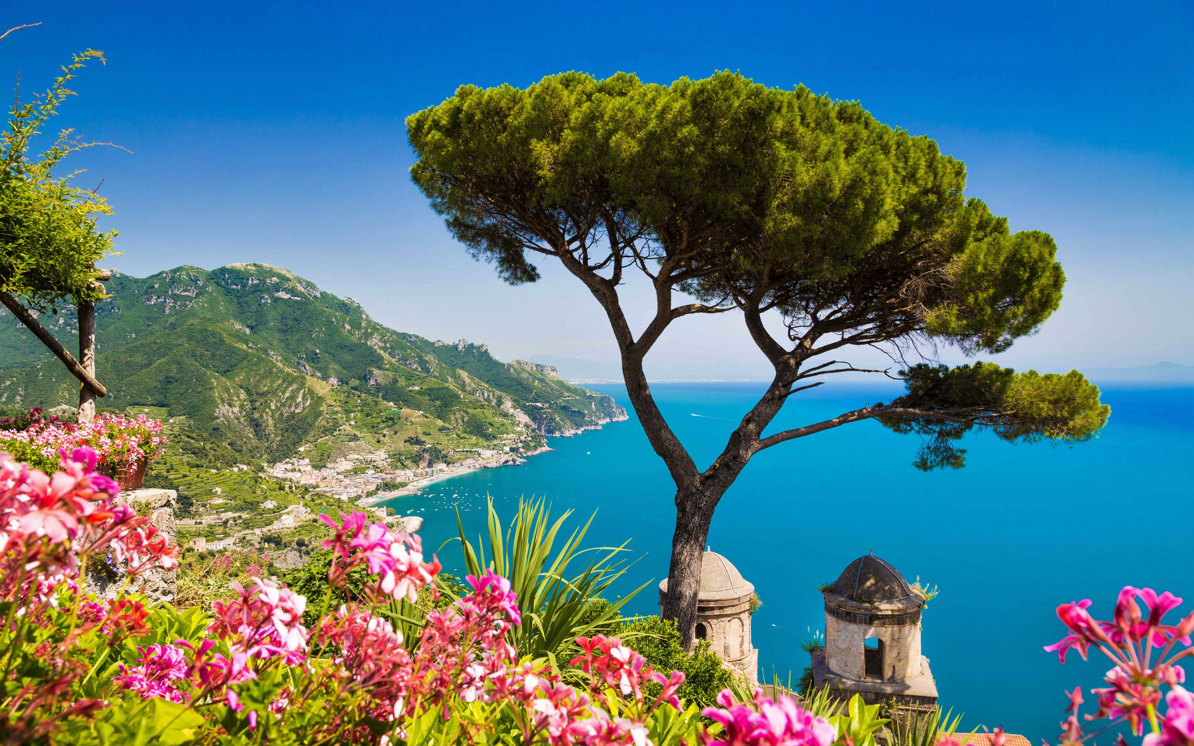 Amalfi Coast 4K Ultra HD Wallpaper